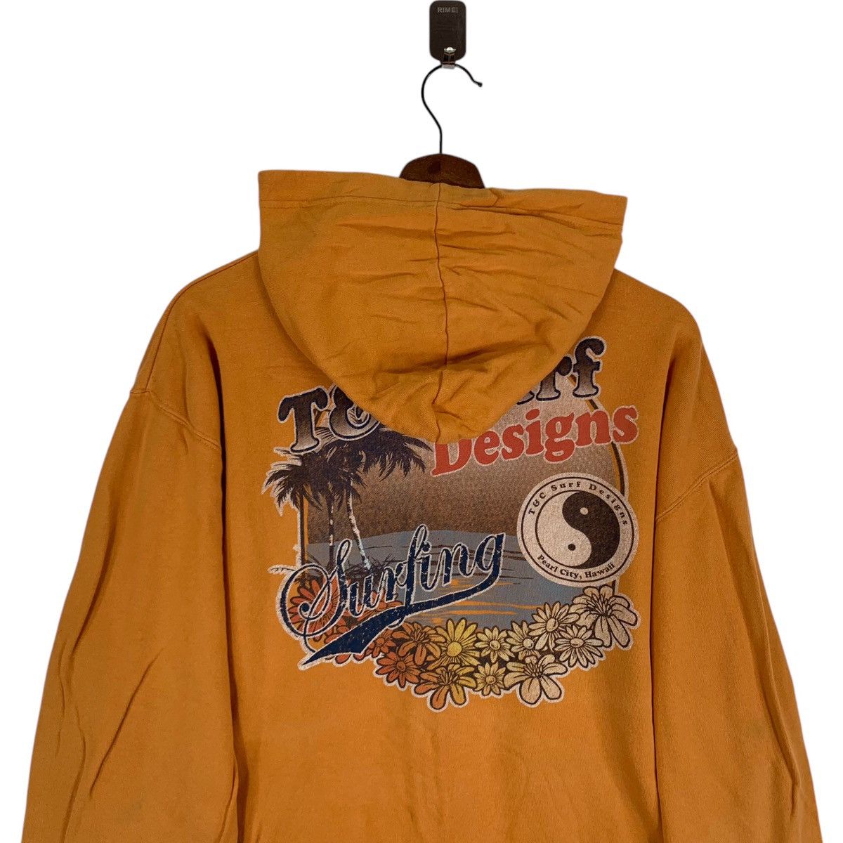 Vintage Vintage Town And Country Surf Hawaii Hoodie Sweater Size US XL / EU 56 / 4 - 2 Thumbnail