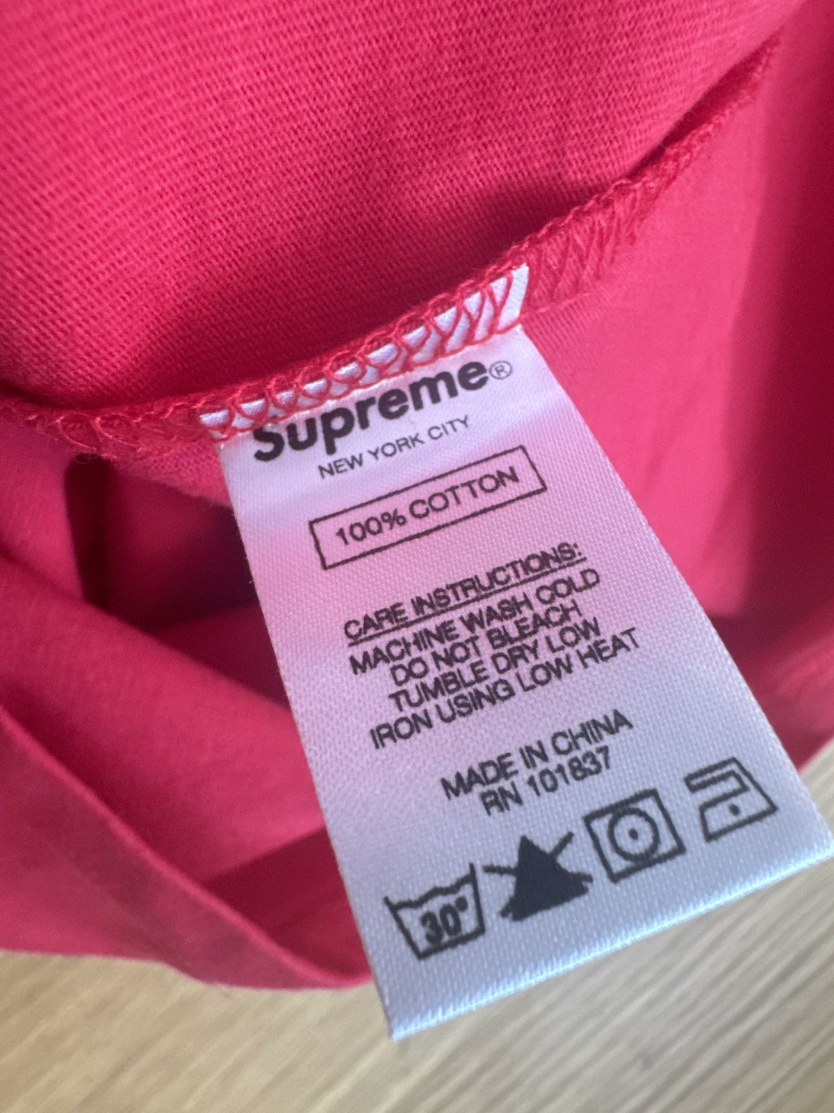 Supreme ls supreme shirt with knite Size US L / EU 52-54 / 3 - 3 Thumbnail