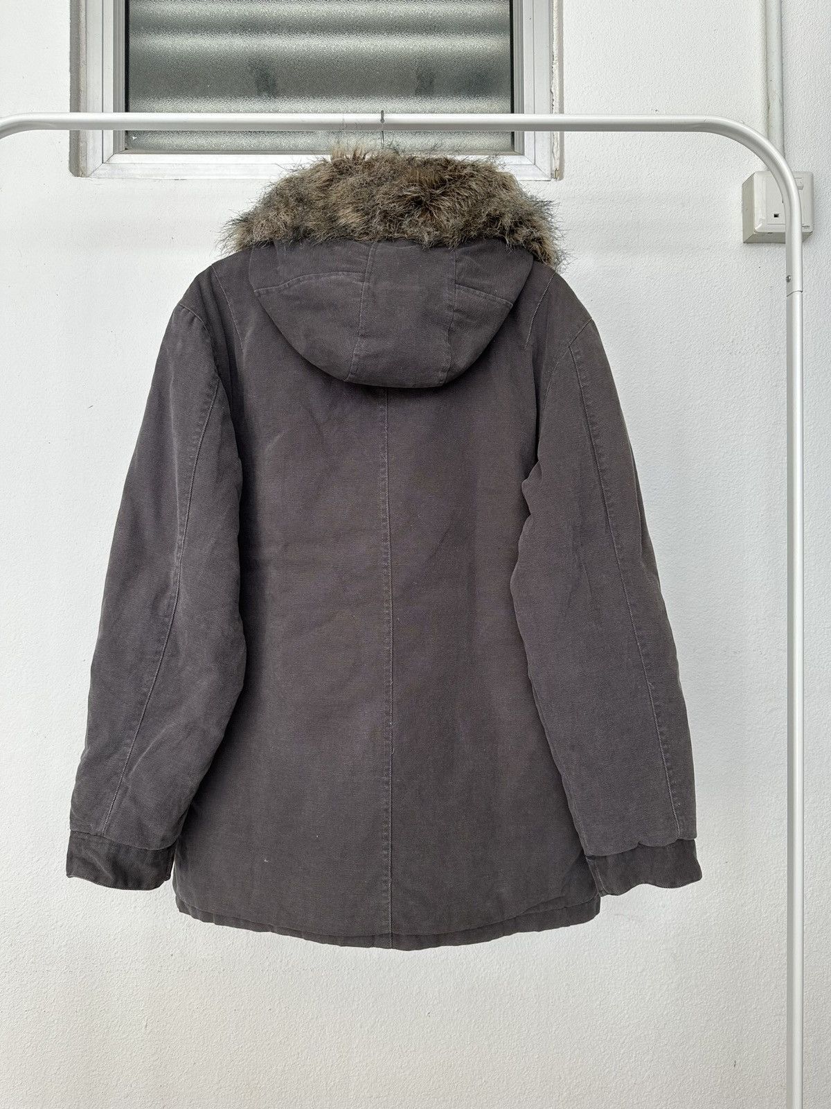 RIPVANWINKLE 2000s THX Co. Thank God parka heavy jacket Size US L / EU 52-54 / 3 - 8 Thumbnail