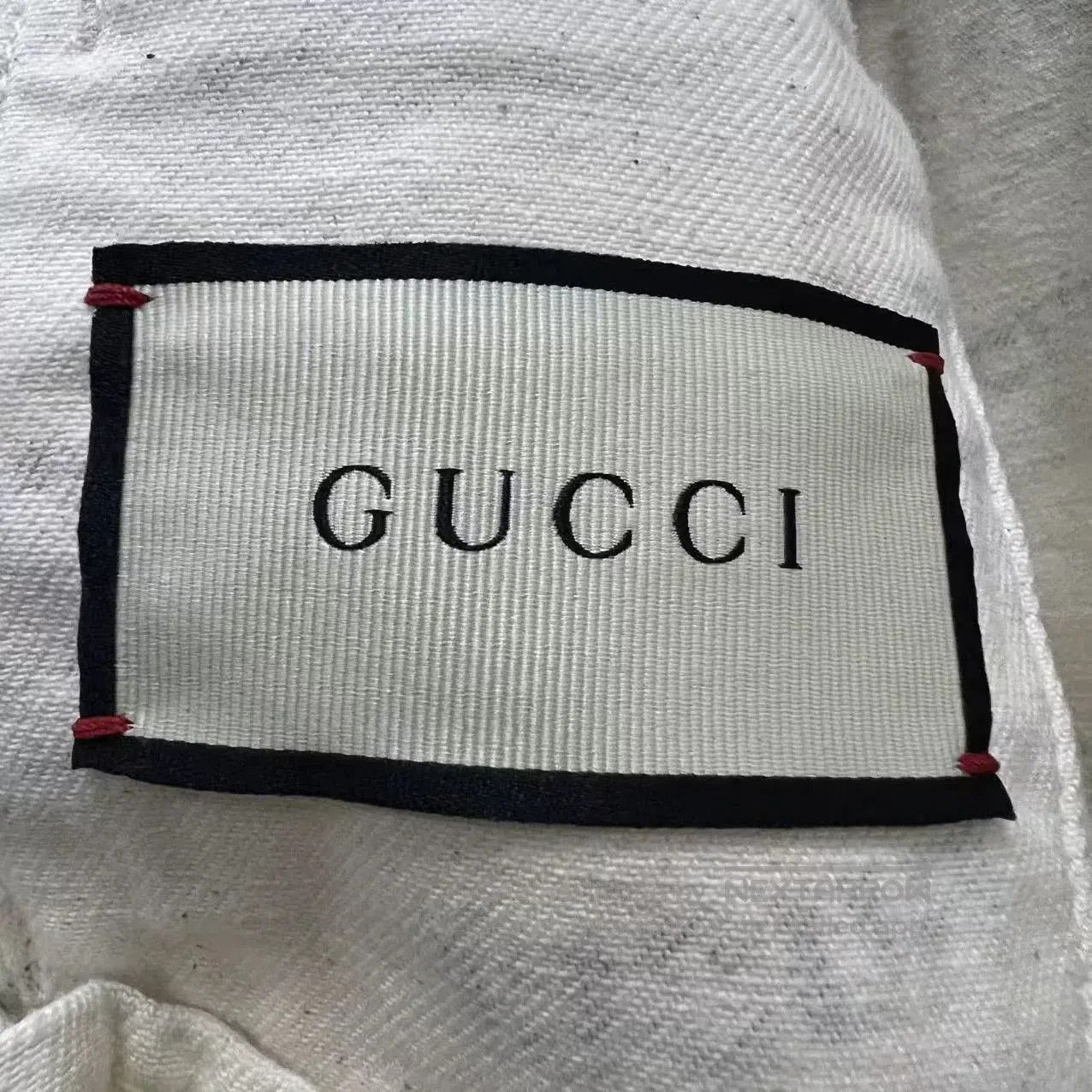 Gucci gucci full logo denim jacket size 40. Size US M / EU 48-50 / 2 - 3 Thumbnail