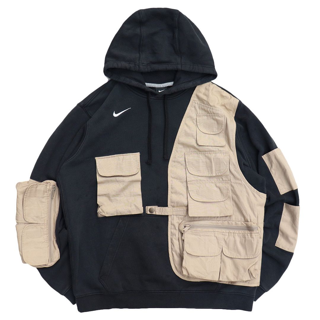 nike hoodie multi color