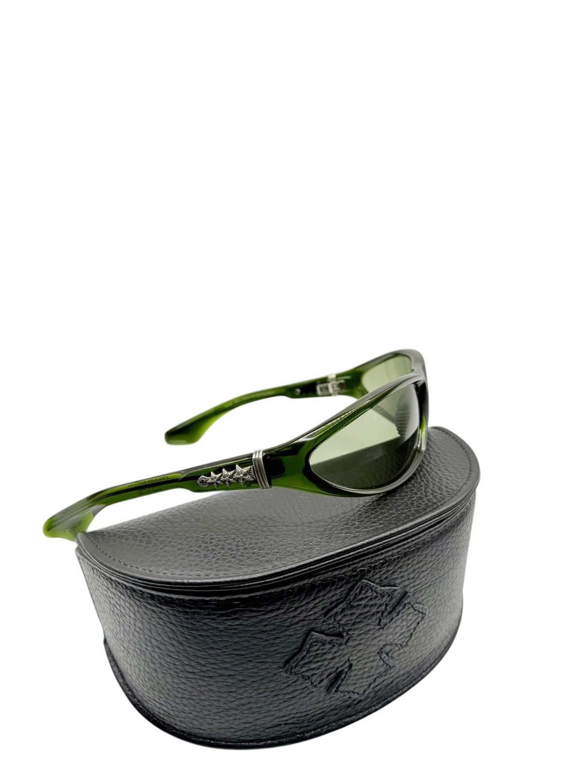 Chrome Hearts Chrome Hearts Spreader Glasses Green Size ONE SIZE - 7 Thumbnail