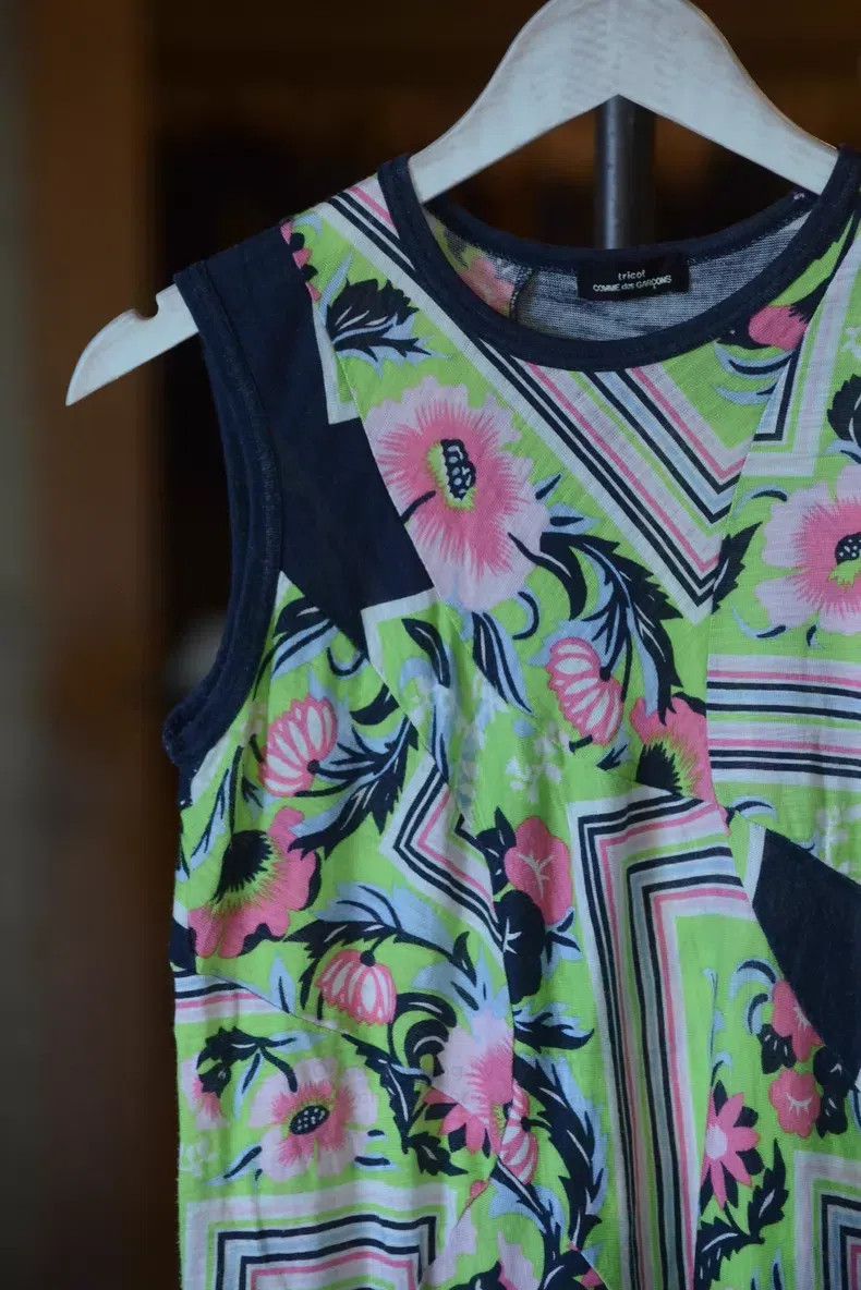 Comme des Garcons Comme Des Garcons size F Floral Geometric Patchwork Sleeve Size S / US 4 / IT 40 - 4 Thumbnail