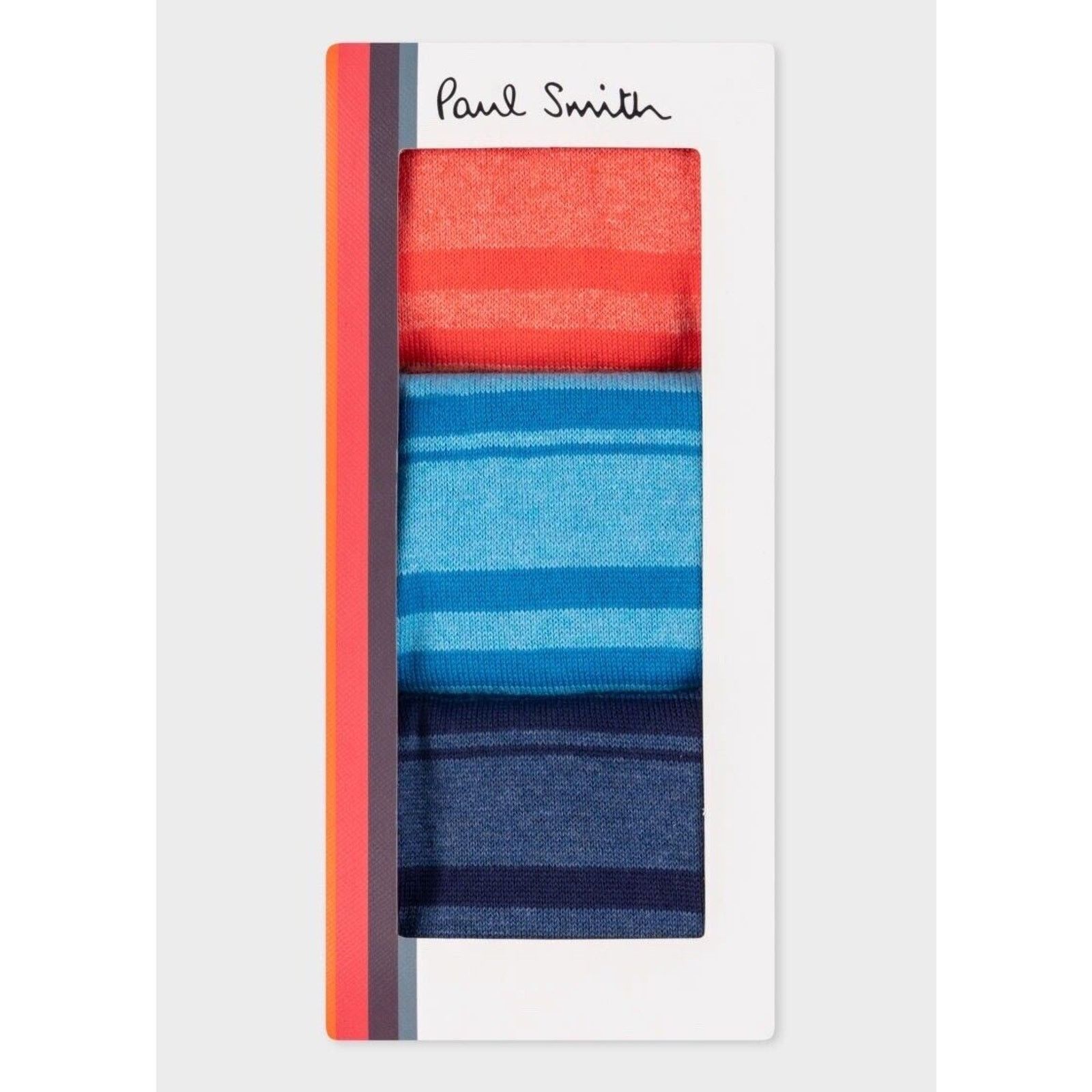 Paul Smith NWT $95 Paul Smith bright stripe socks 3-pack. Made in Italy Size ONE SIZE - 2 Thumbnail