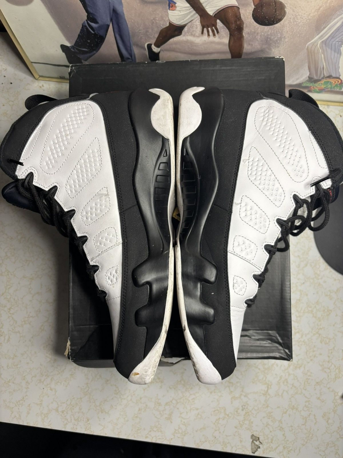 Jordan Brand Air Jordan 9 Retro OG 2016 Space Jam 2016 Size US 12 / EU 45 - 3 Thumbnail