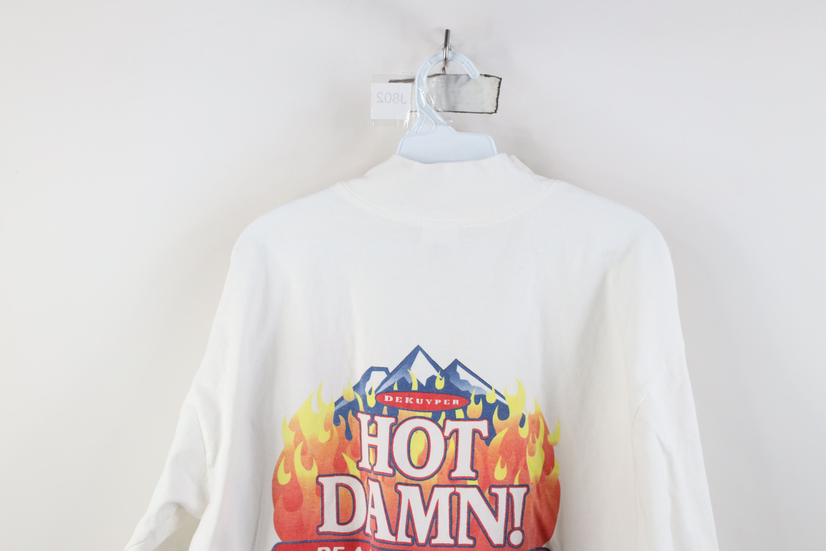 Vintage Vintage 90s Streetwear Mock Neck Long Sleeve T-Shirt USA Size US XL / EU 56 / 4 - 10 Thumbnail
