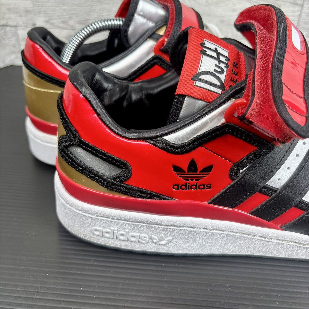 Adidas Adidas Forum 84 Low x The Simpsons ‘Duff Beer Duffman’ 9.5 Size US 9.5 / EU 42-43 - 16 Thumbnail