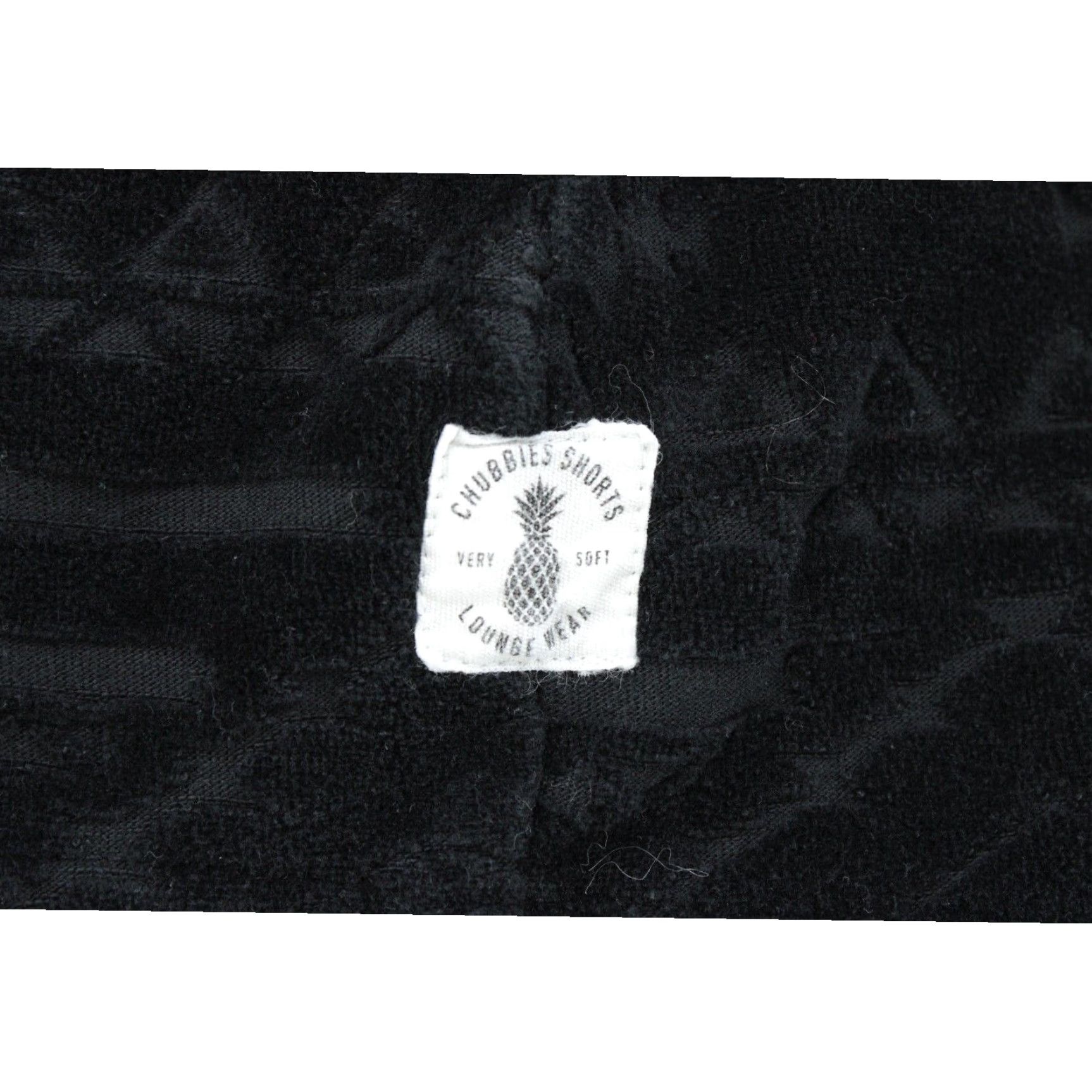 Chubbies Chubbies Lounge Shorts Women's Small Velour 5.5" The Crop Circles Cozy Black Pattern South western Pockets Drawstring Size 28" / US 6 / IT 42 - 3 Thumbnail