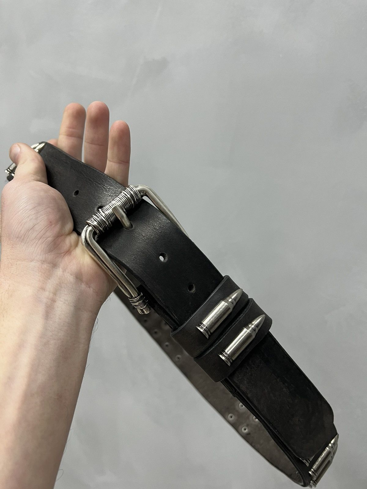 Vintage UNDERCOVER Style Bullet Belt Punk Grunge Style Opium 32-34 Size 32 - 6 Thumbnail