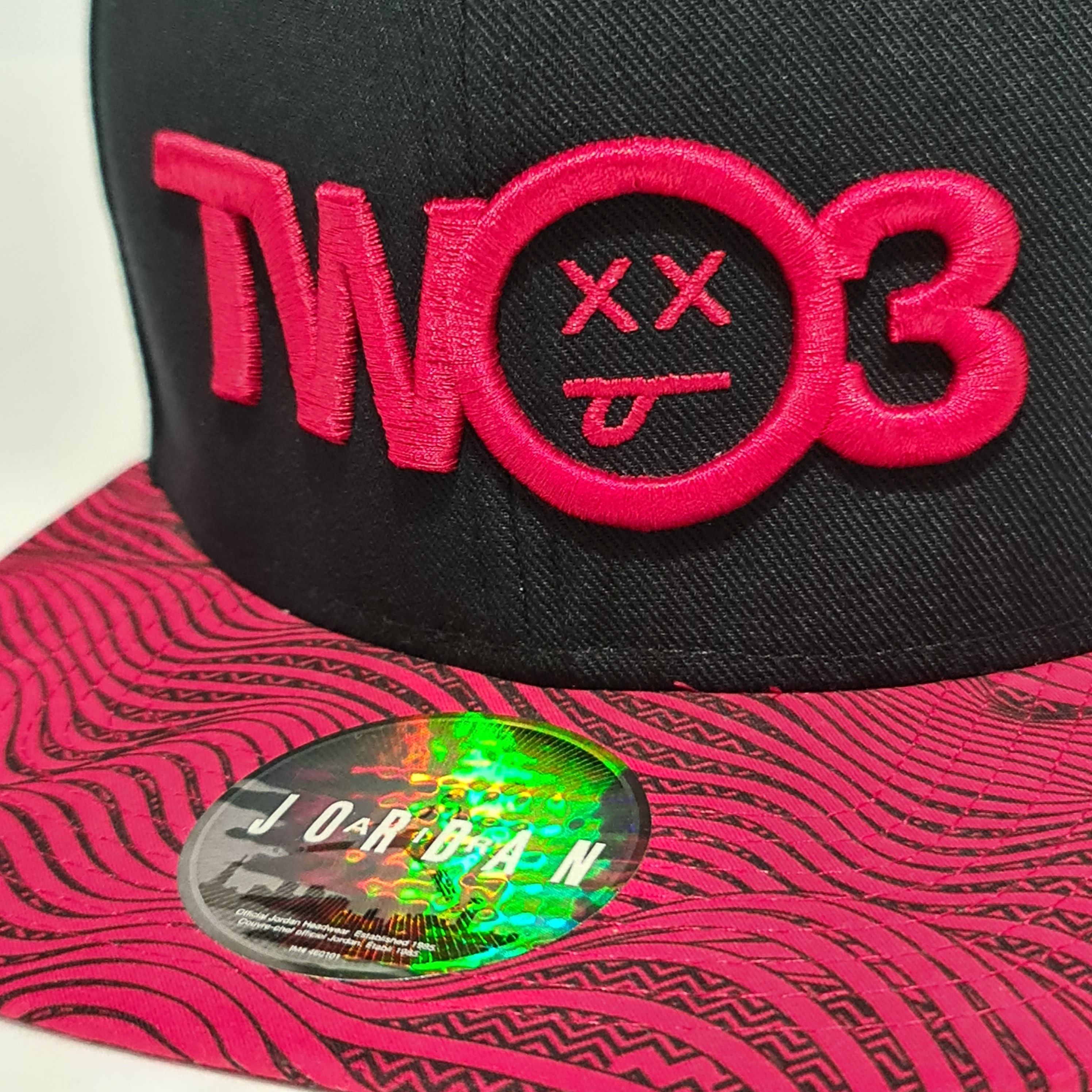 Jordan Brand Jordan Cap Snapback 'TWO3 Flu Game' Black/Red Size ONE SIZE - 6 Thumbnail