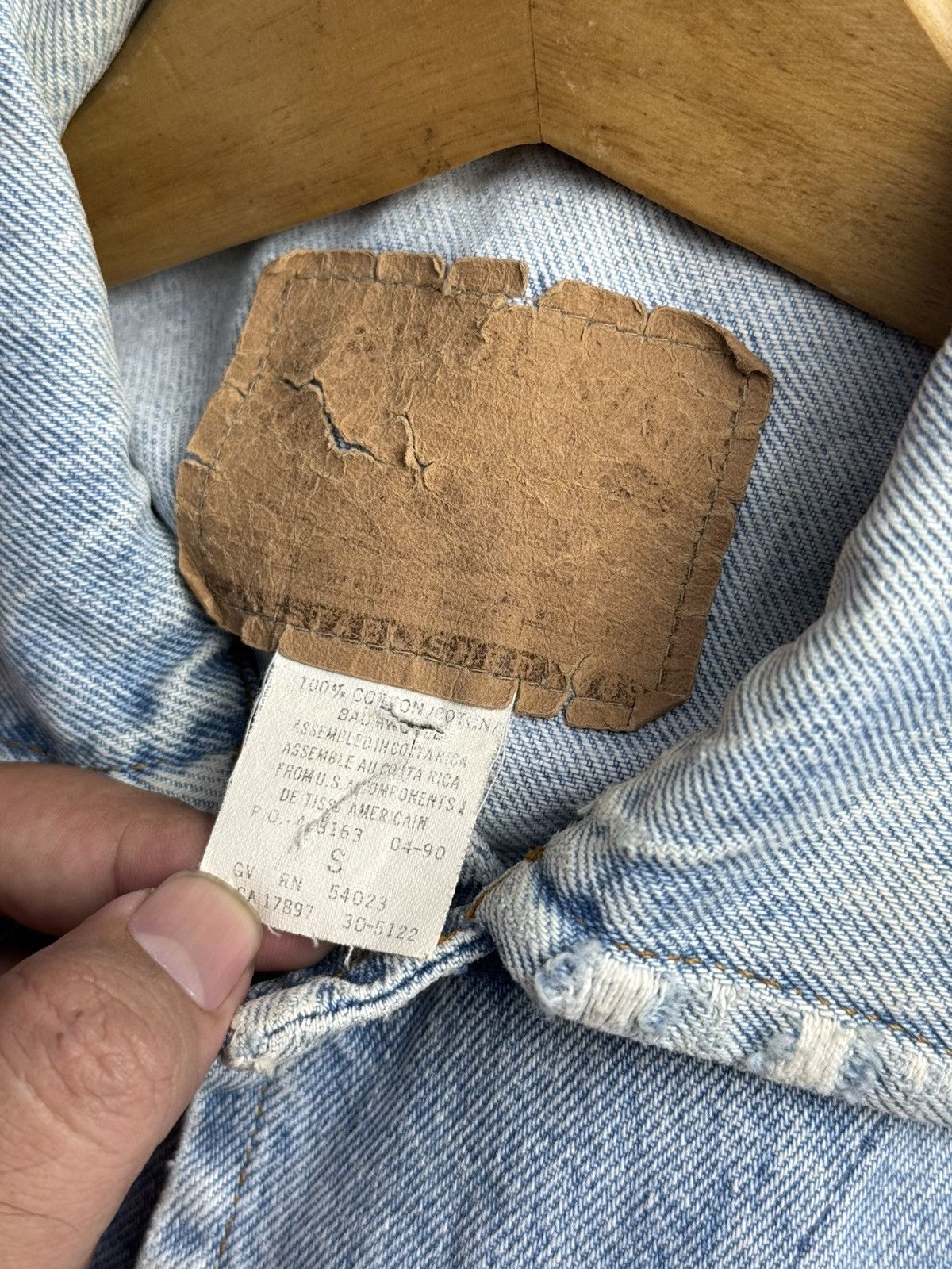Gap × Japanese Brand Vintage Distressed Denim Jacket GAP USA Size US M / EU 48-50 / 2 - 6 Thumbnail