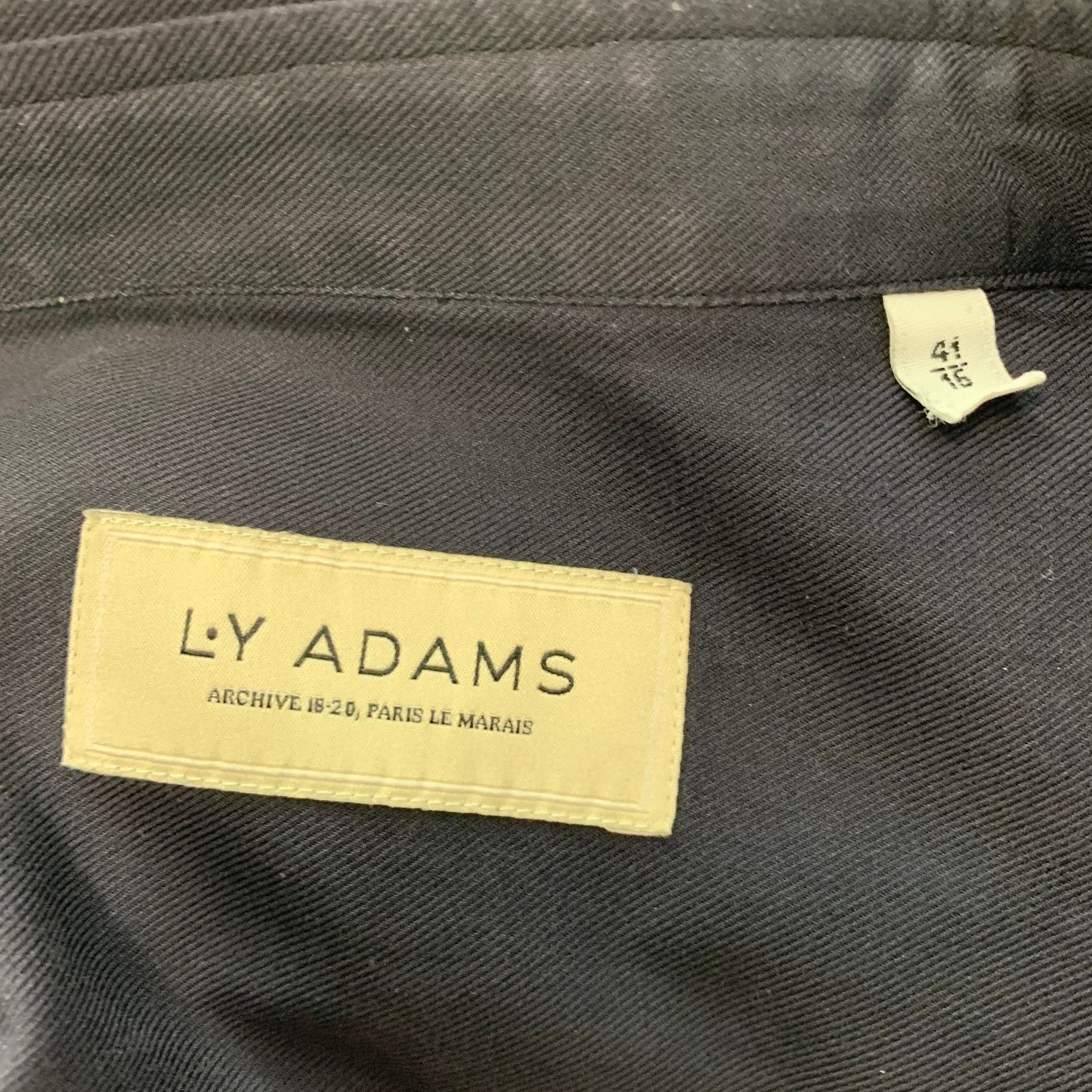 Other L.Y ADAMS x THOMAS MASON Contrast Trim Cotton Long Sleeve Size US L / EU 52-54 / 3 - 5 Thumbnail