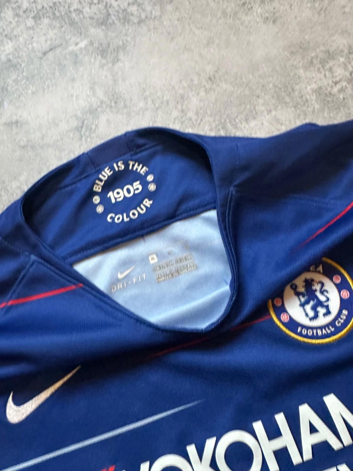 Nike CHELSEA 2018 2019 Home FOOTBALL SHIRT SOCCER JERSEY NIKE Size US XS / EU 42 / 0 - 4 Thumbnail