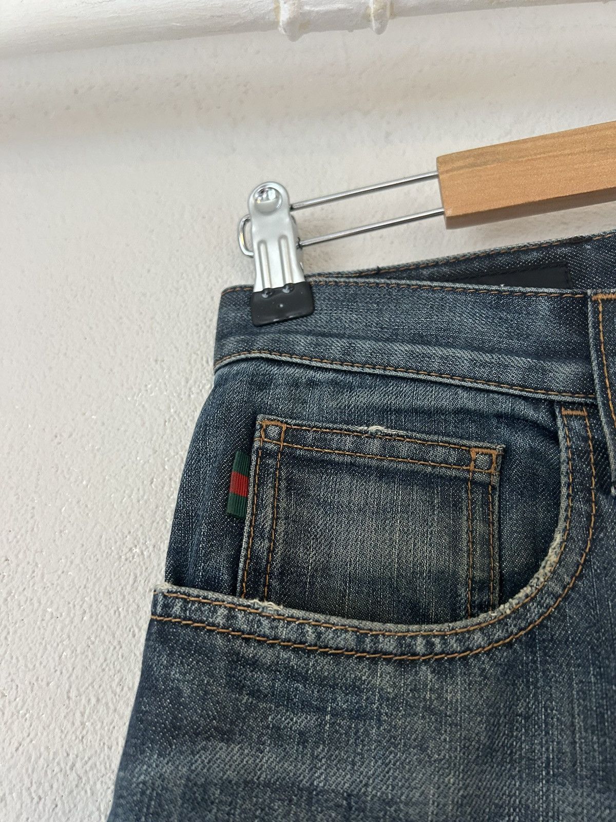 Gucci Gucci Blue Denim Jeans - Size 46 Size US 30 / EU 46 - 6 Thumbnail