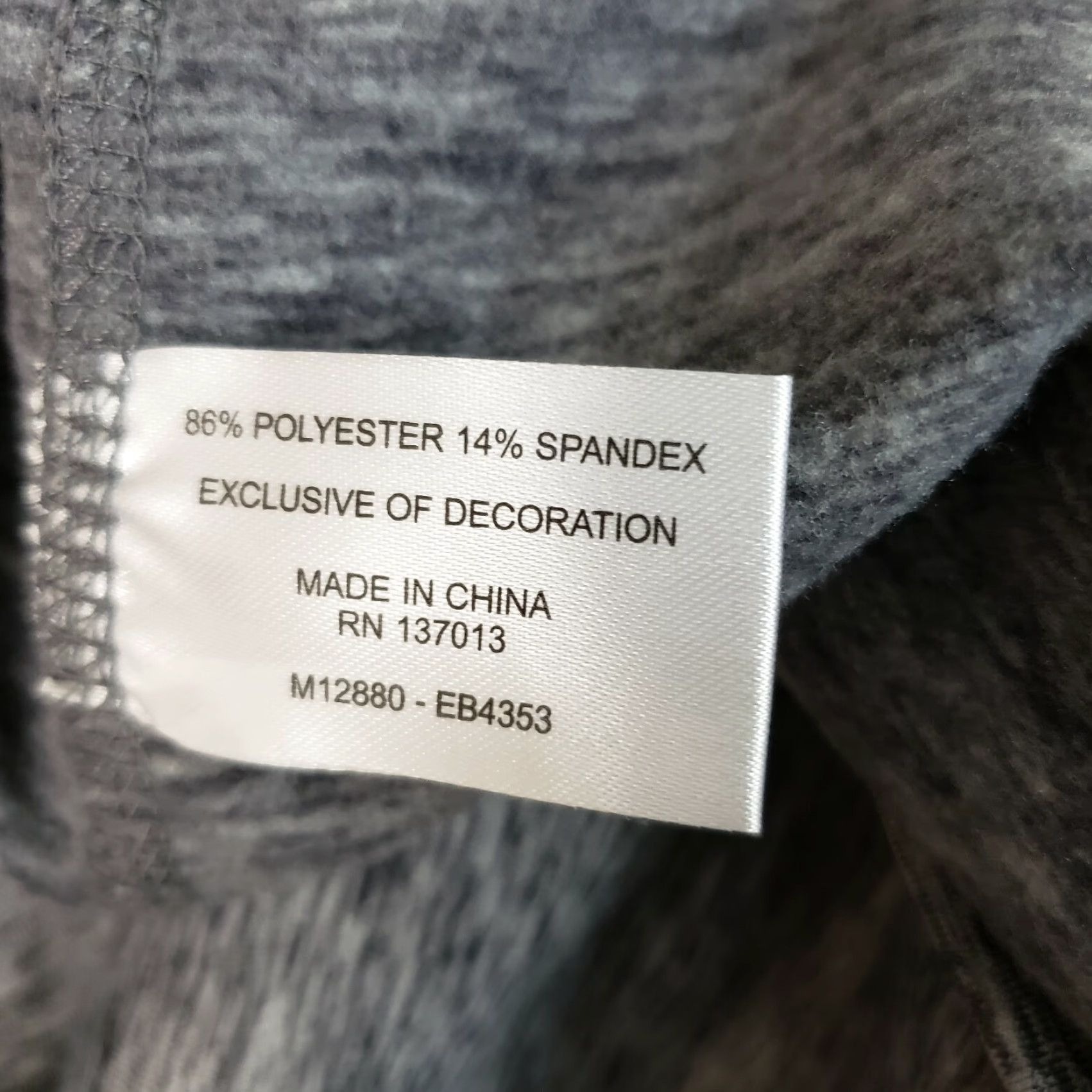 Eddie Bauer Eddie Bauer Womens Pullover Medium Gray Long Sleeve Mock Neck Thumbholes Pullover Casual Activewear Size M / US 6-8 / IT 42-44 - 6 Thumbnail