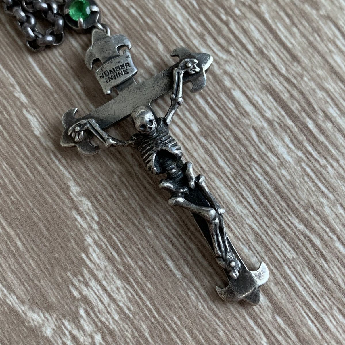 Number (N)ine Rare Number (N)ine 05SS Magical Design Skull Rosary Necklace Size ONE SIZE - 3 Thumbnail