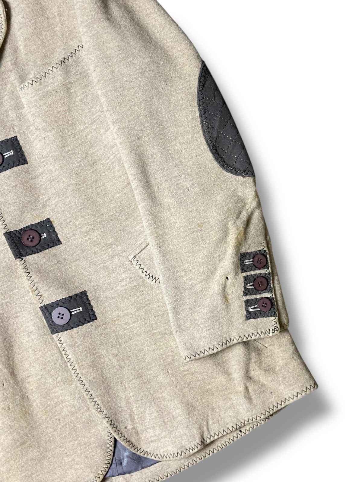 Designer × Japanese Brand × Vintage Vintage LA MODA GOJI Tiger Embroidered Wool Jacket (121) Size US XS / EU 42 / 0 - 7 Thumbnail