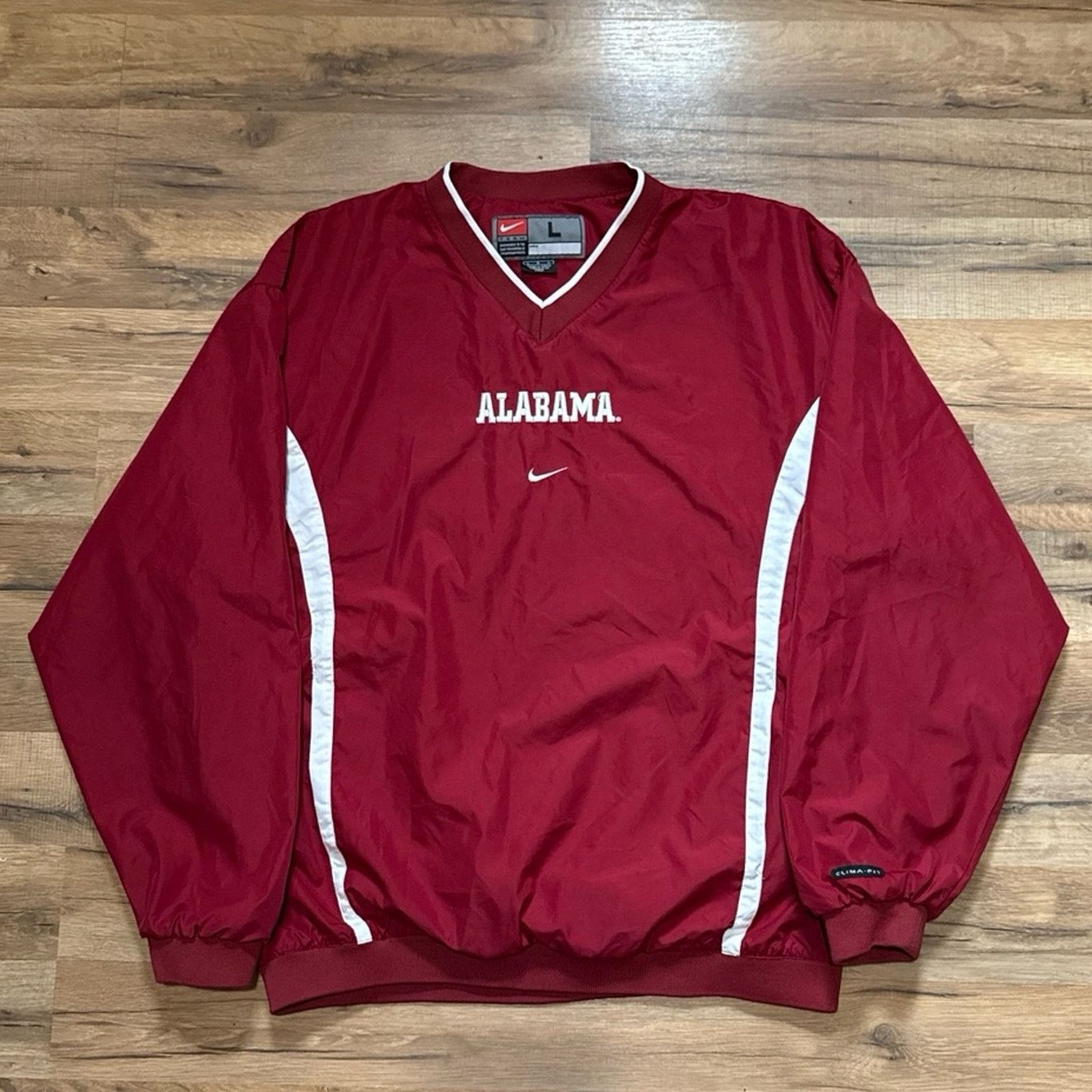 Nike 90s Nike Team Alabama Crimson Tide Clima Fit Windbreaker Size US L / EU 52-54 / 3 - 1 Thumbnail