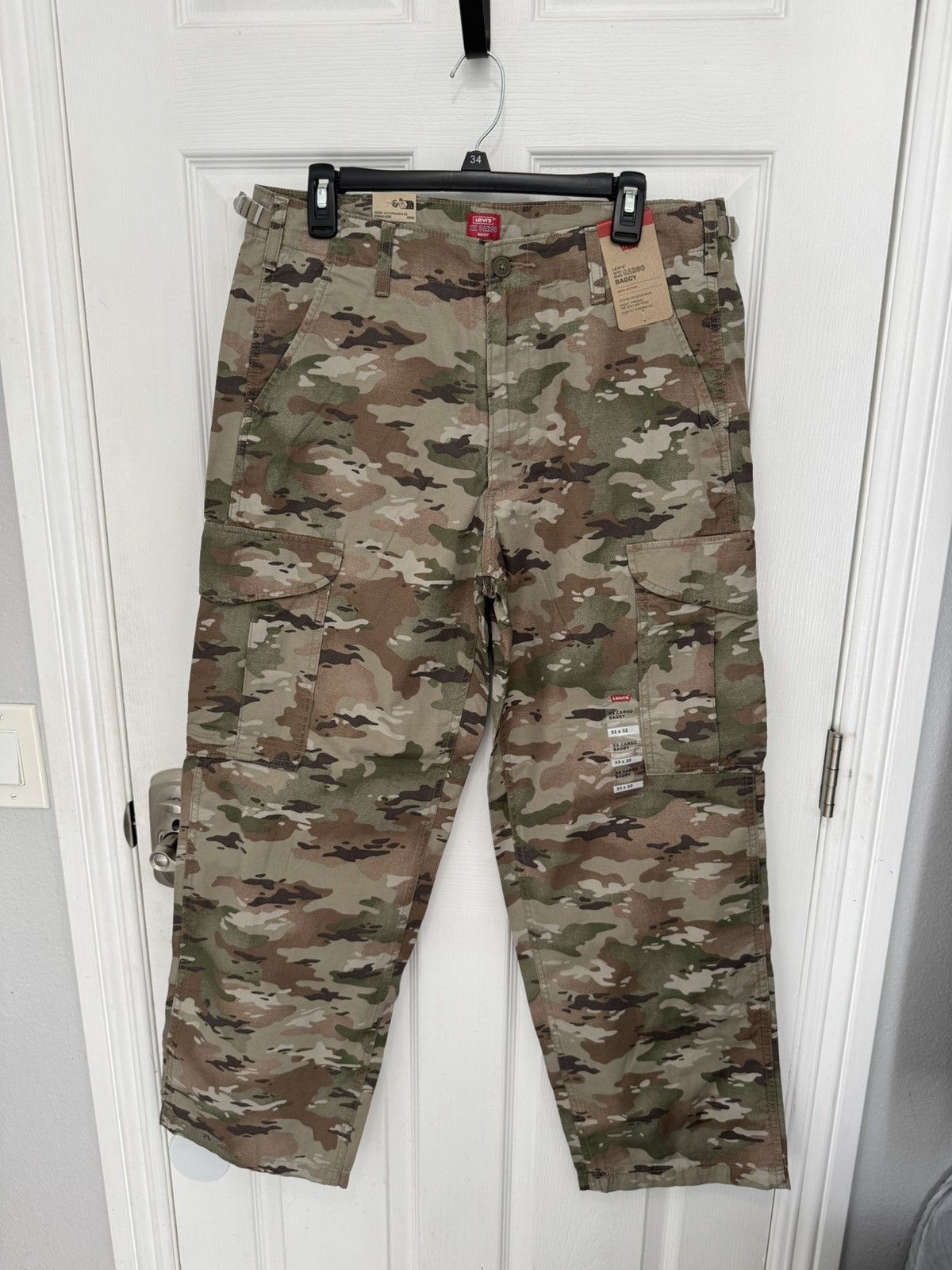 Levi's Levi's Men's Cargo Pants Size US 33 - 1 Thumbnail