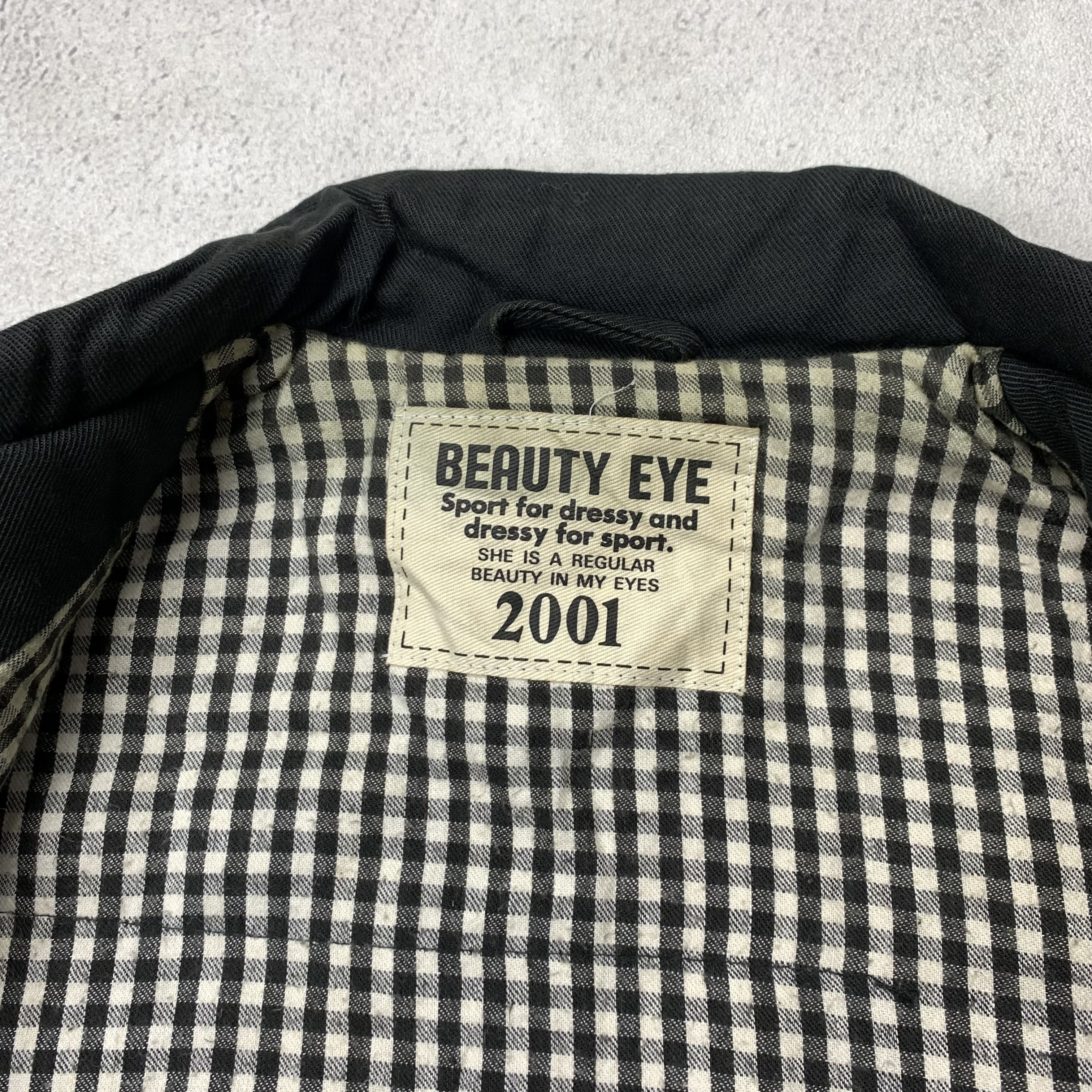 Japanese Brand 2001 Beauty Eye Cargo Bomber Jacket 3D Pocket Cargo Size US L / EU 52-54 / 3 - 8 Thumbnail