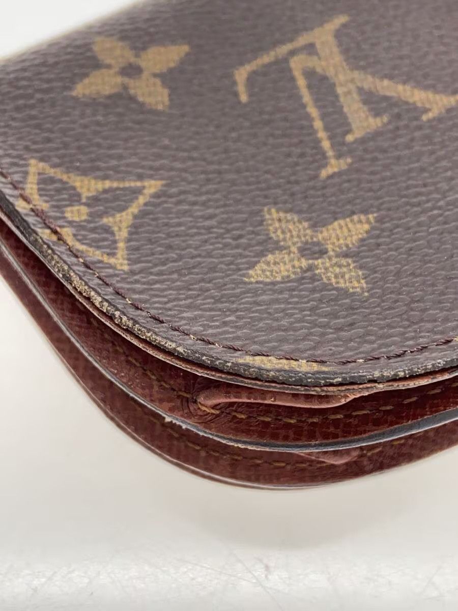 Louis Vuitton Louis Vuitton Monogram Porte-Monnaie-Guzet Canvas Brown Size ONE SIZE - 7 Thumbnail