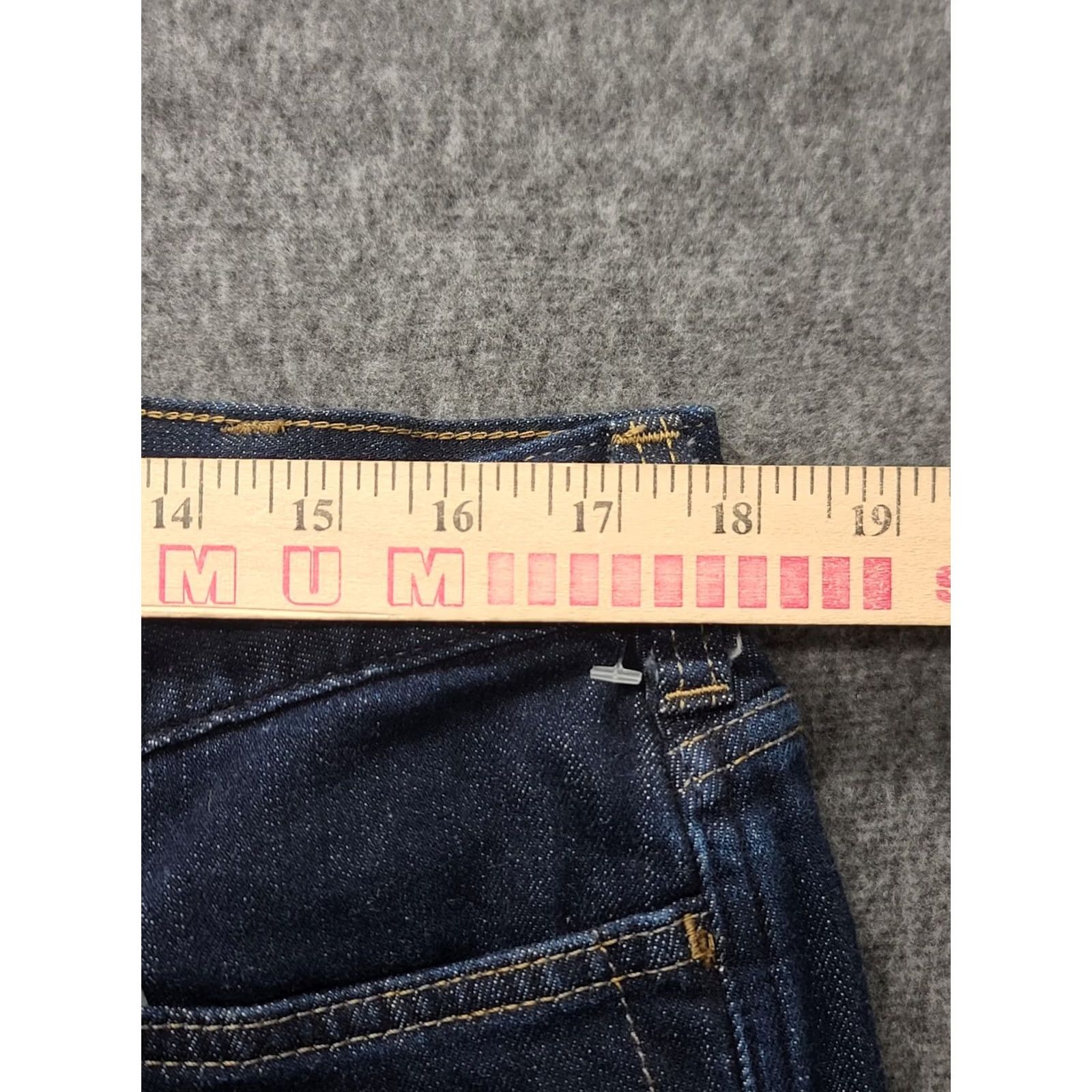 Carhartt VINTAGE Carhartt Jeans Womens 16 Short 35x30 Flannel Lined Original Fit Straight Leg Size 38" / US 16 / IT 52 - 4 Thumbnail
