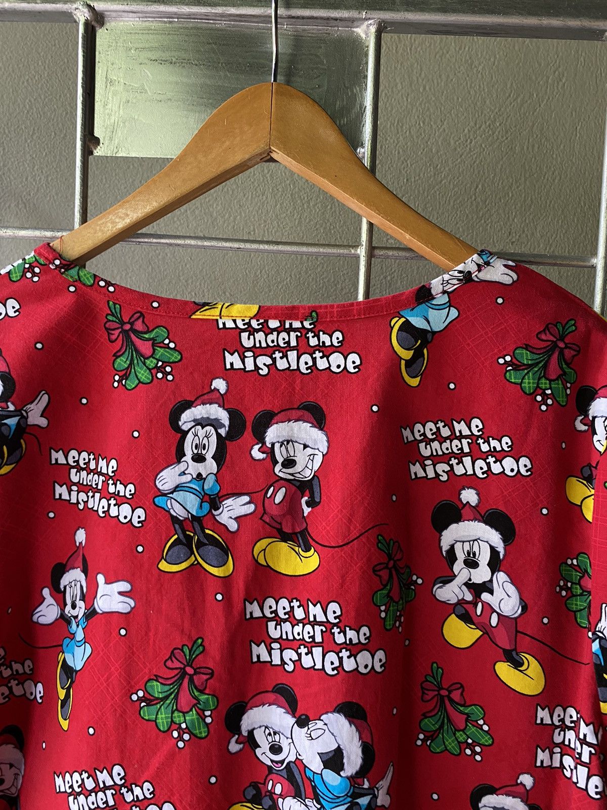 Mickey Mouse Mickey Mouse vintage v neck blouse Size ONE SIZE - 8 Thumbnail