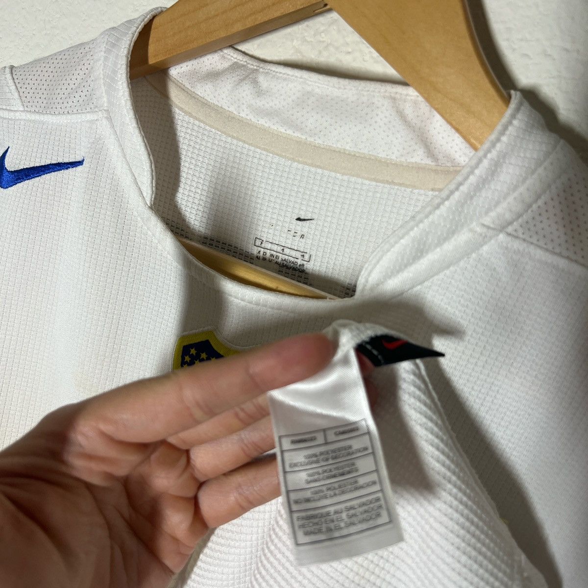 Nike Boca Juniors Martin Palermo 2005-2006 Away Jersey | Soccer Size US M / EU 48-50 / 2 - 2 Thumbnail