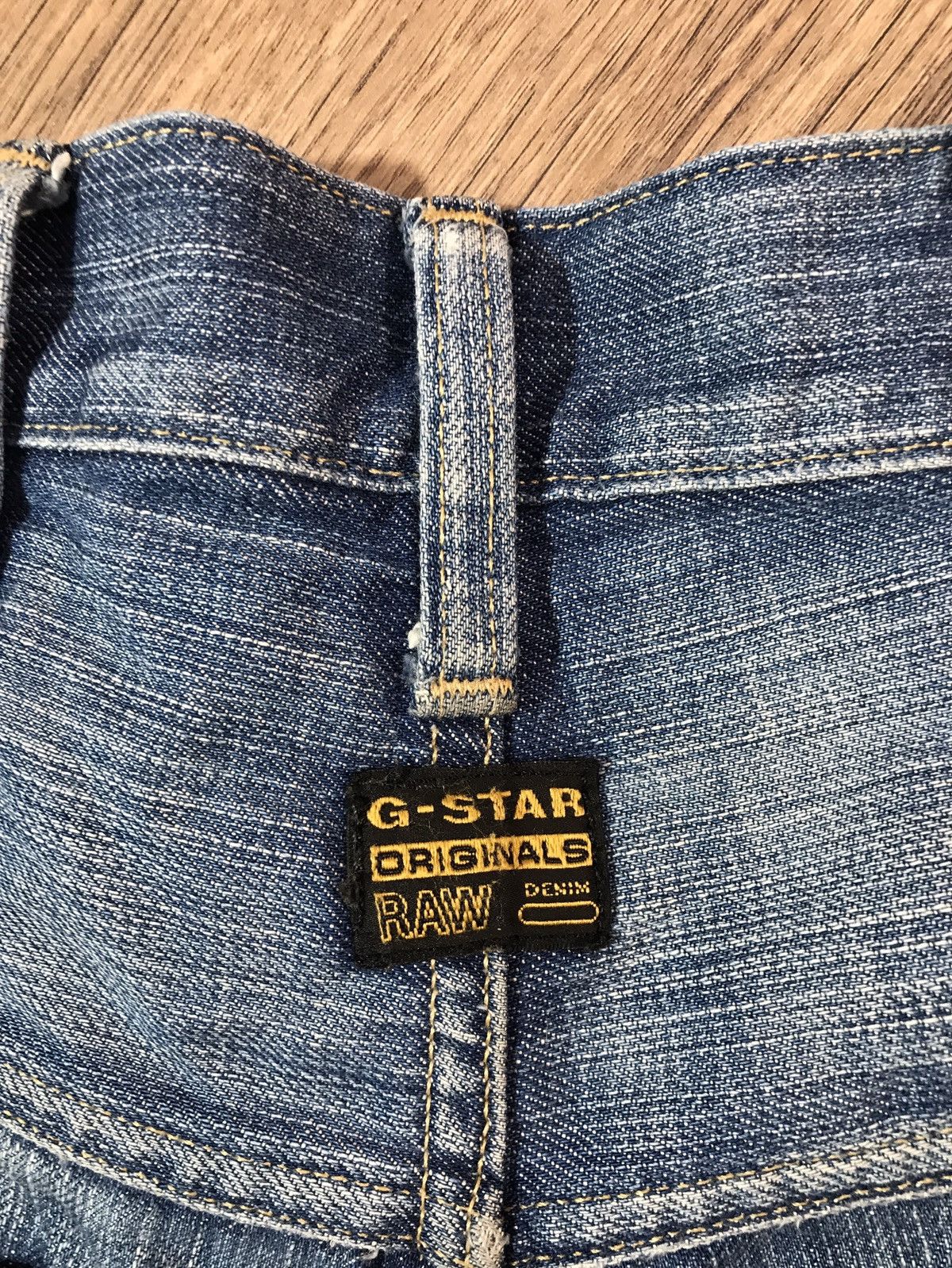 G-Star × Vintage Vintage G Star Raw distressed denim pants jeans Size US 33 - 9 Thumbnail