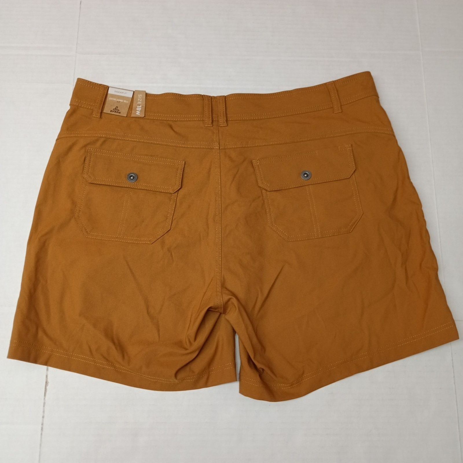 Prana Women’s PrAna Halle Short ll Size 18W Brown 7" Inseam Size 40" / US 18 - 3 Thumbnail