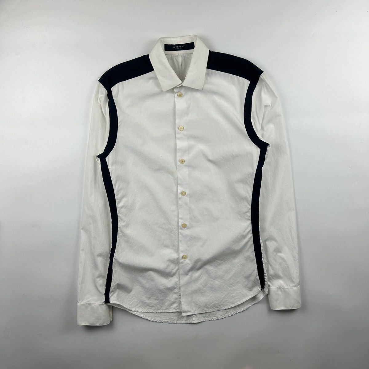 Givenchy Givenchy Bicolour Shirt Size US S / EU 44-46 / 1 - 1 Thumbnail