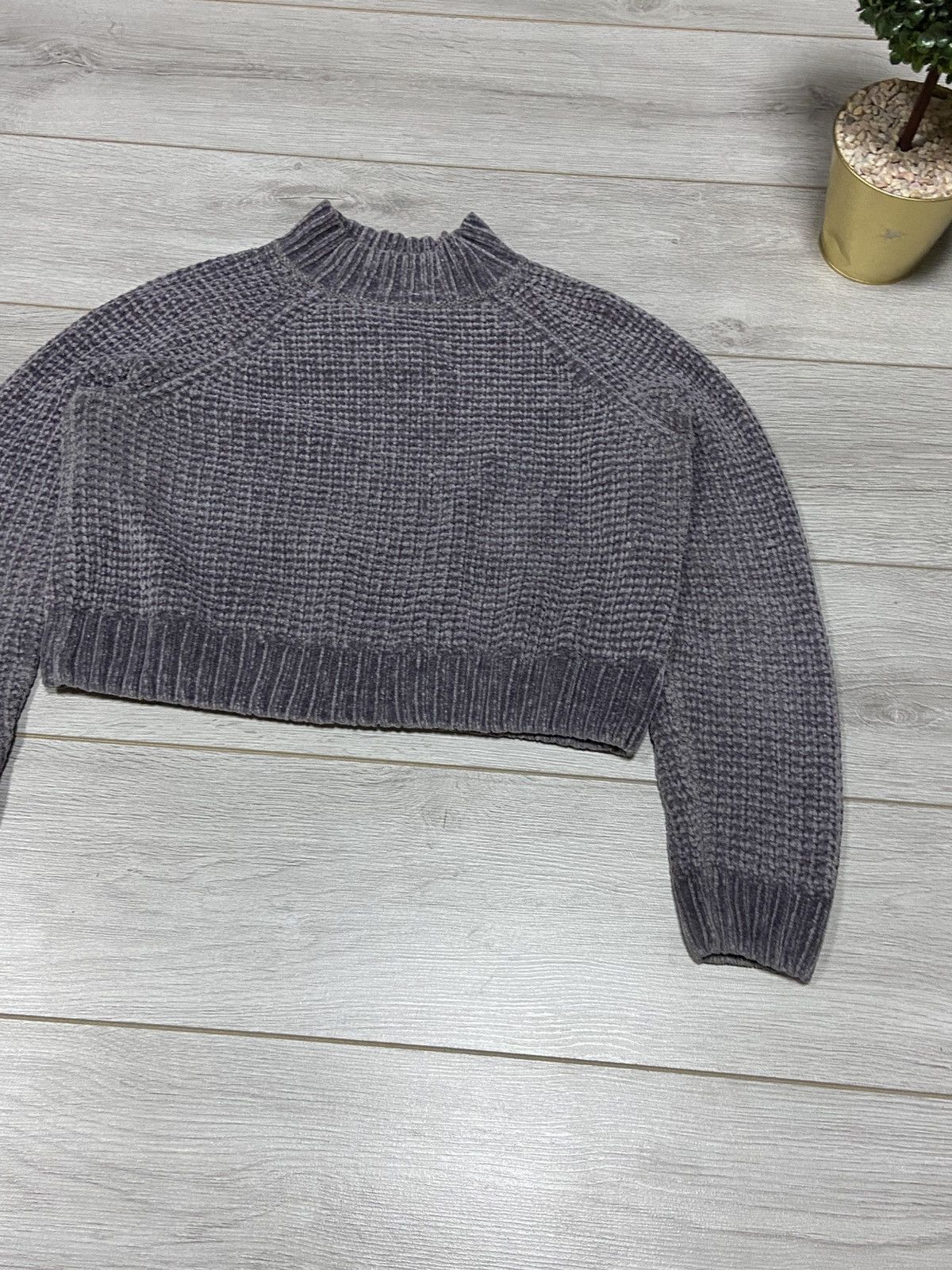 H&M × Maison Margiela Maison Margiela x H&M velour Sweater swetahsirt Luxury Size S / US 4 / IT 40 - 3 Thumbnail