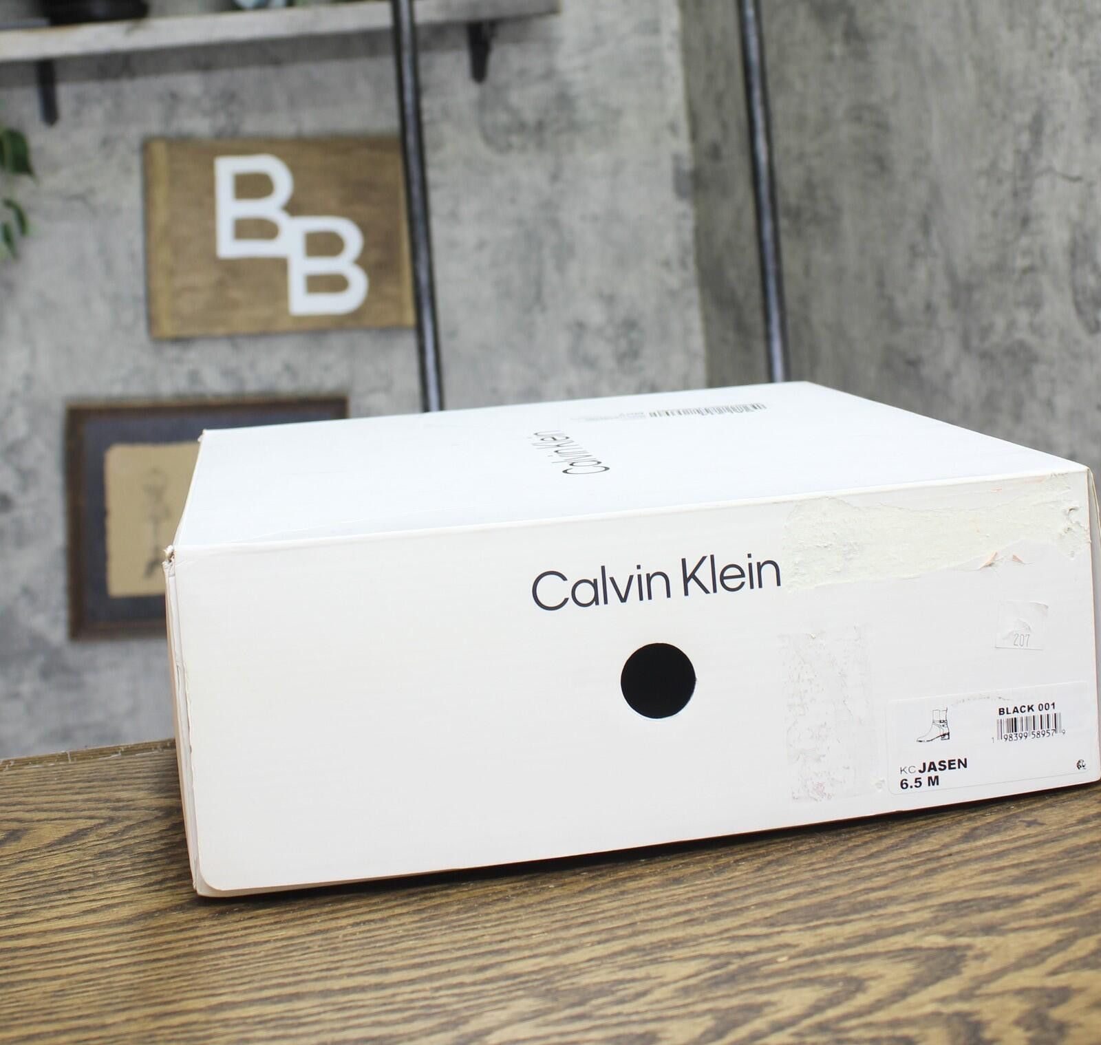 Calvin Klein Nwt Calvin Klein Buckle Jasen Bootie Kcjasen Black 6.5m Size US 6.5 / IT 36.5 - 6 Thumbnail