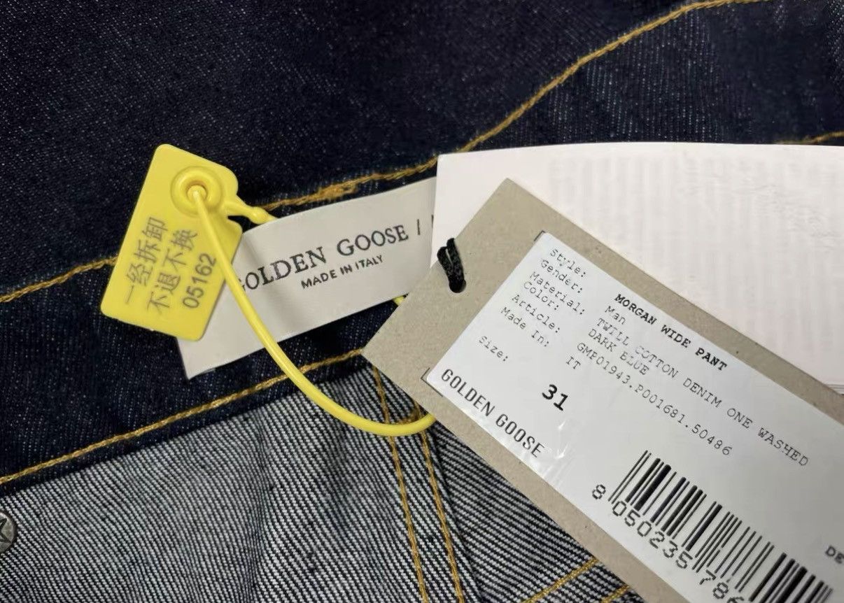 Golden Goose Golden Goose GGDB Morgan Wide-Leg Jeans J31 Size US 31 - 6 Thumbnail