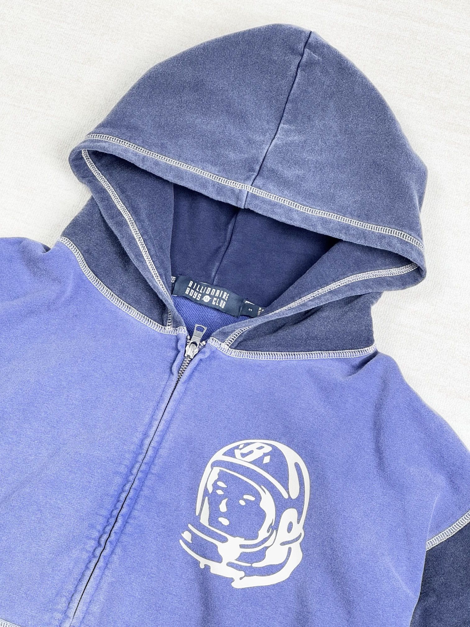 Billionaire Boys Club washed zip up hoodie Size US S / EU 44-46 / 1 - 6 Thumbnail