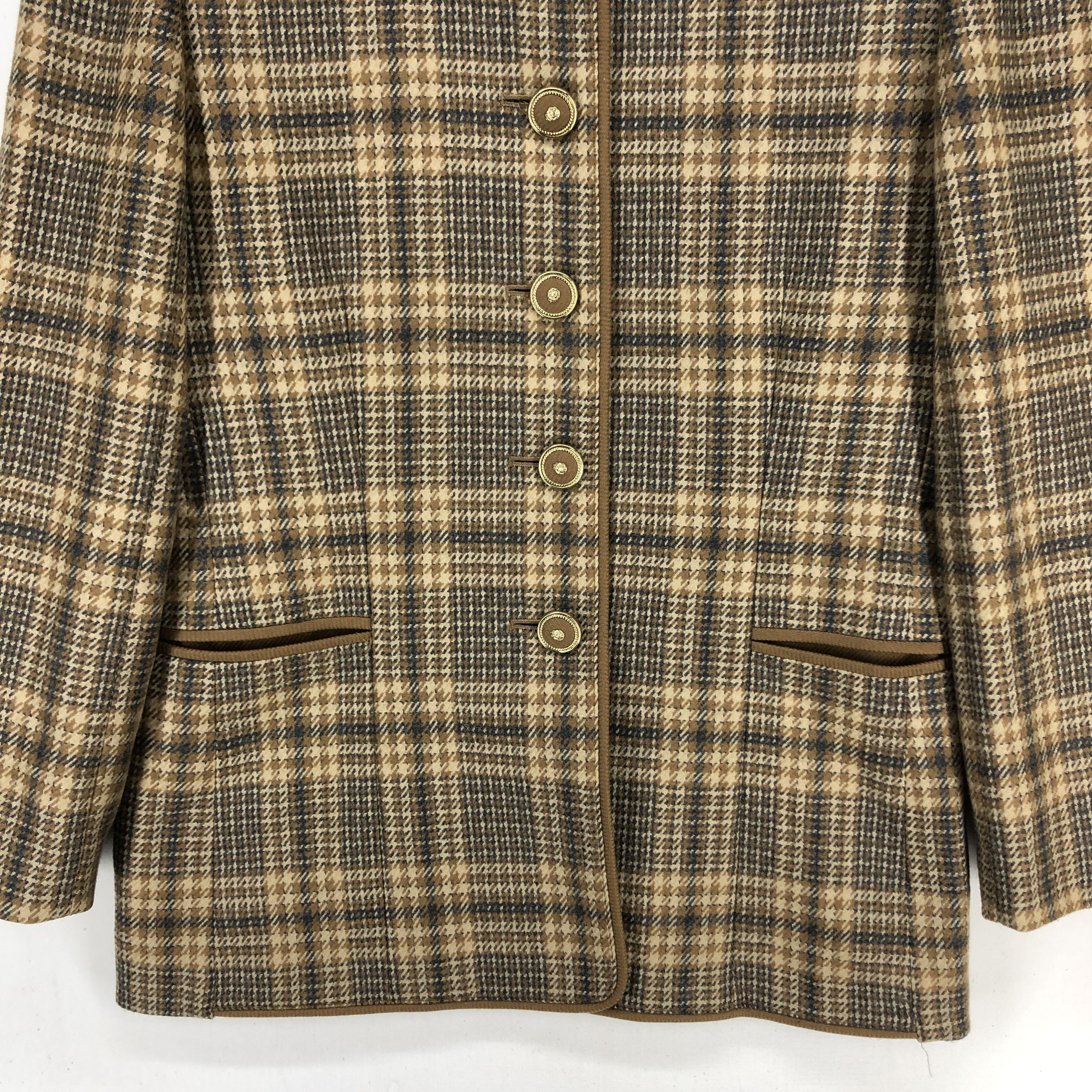 Hardy Amies HARDY AMIES Casual Jacket #1704-64 Size S / US 4 / IT 40 - 3 Thumbnail