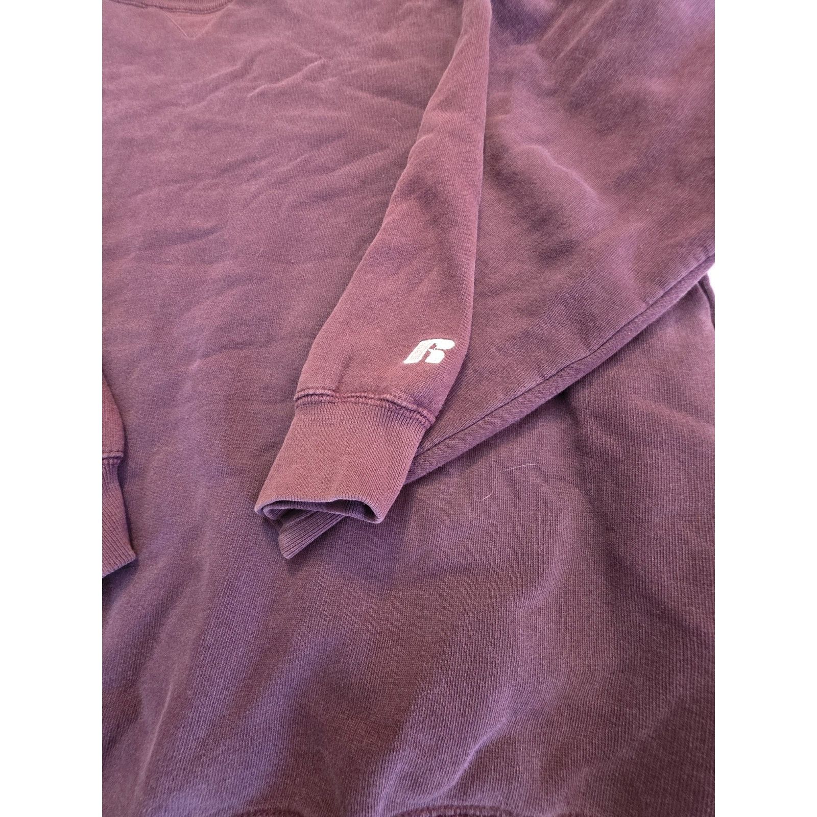 Russell Athletic Russell Athletics Vintage Blank Men's Size Xl Burgundy Size US XL / EU 56 / 4 - 2 Thumbnail