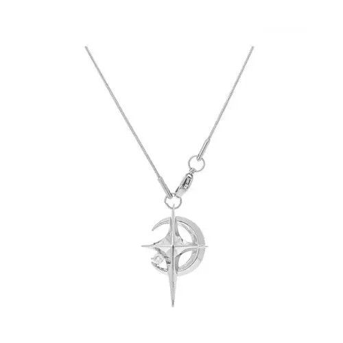 Jewelry Moon Star Pendant Galaxy Necklace Size ONE SIZE - 4 Thumbnail