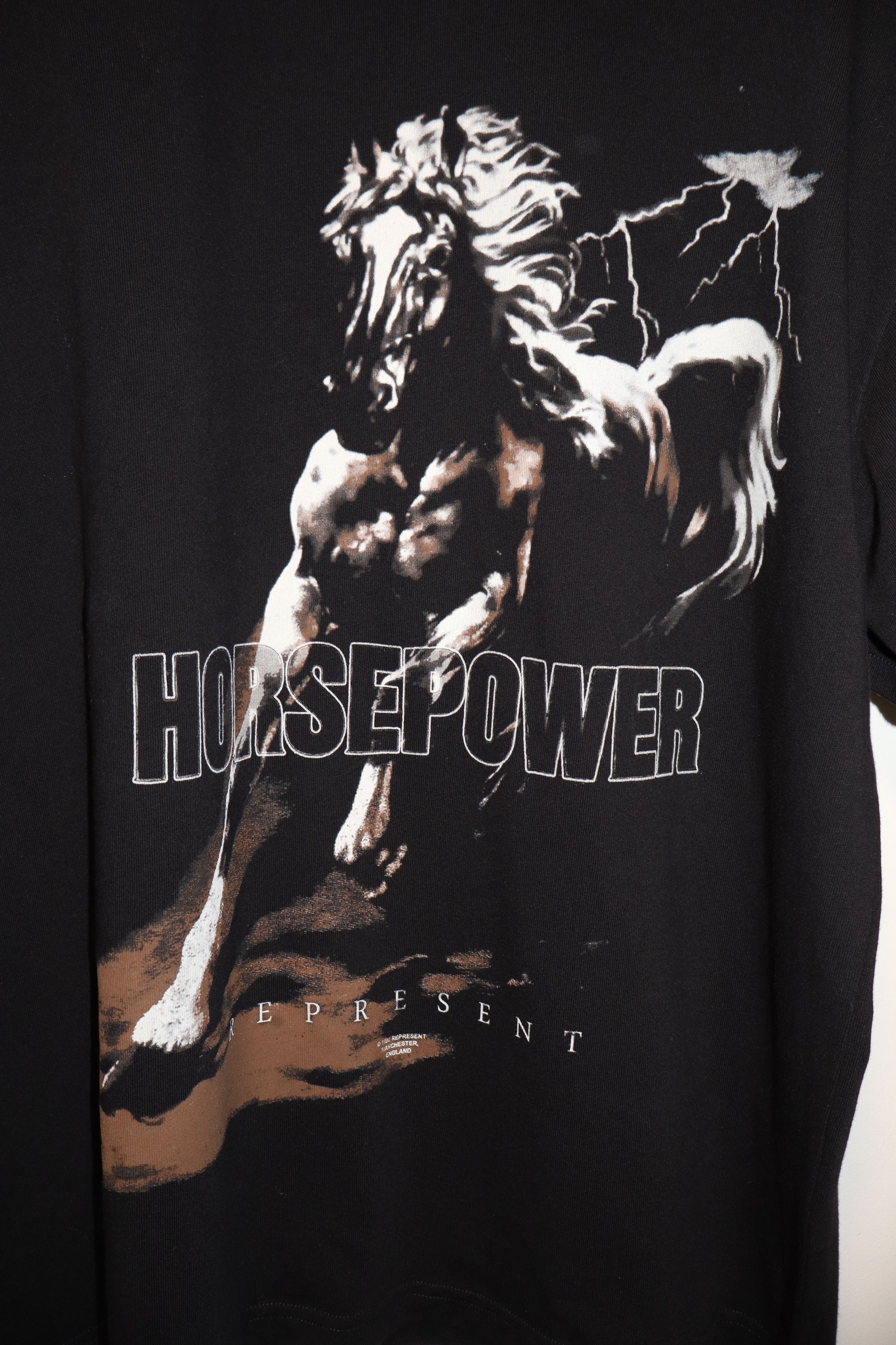 Represent Clo. Horsepower print t-shirt Size US L / EU 52-54 / 3 - 2 Thumbnail