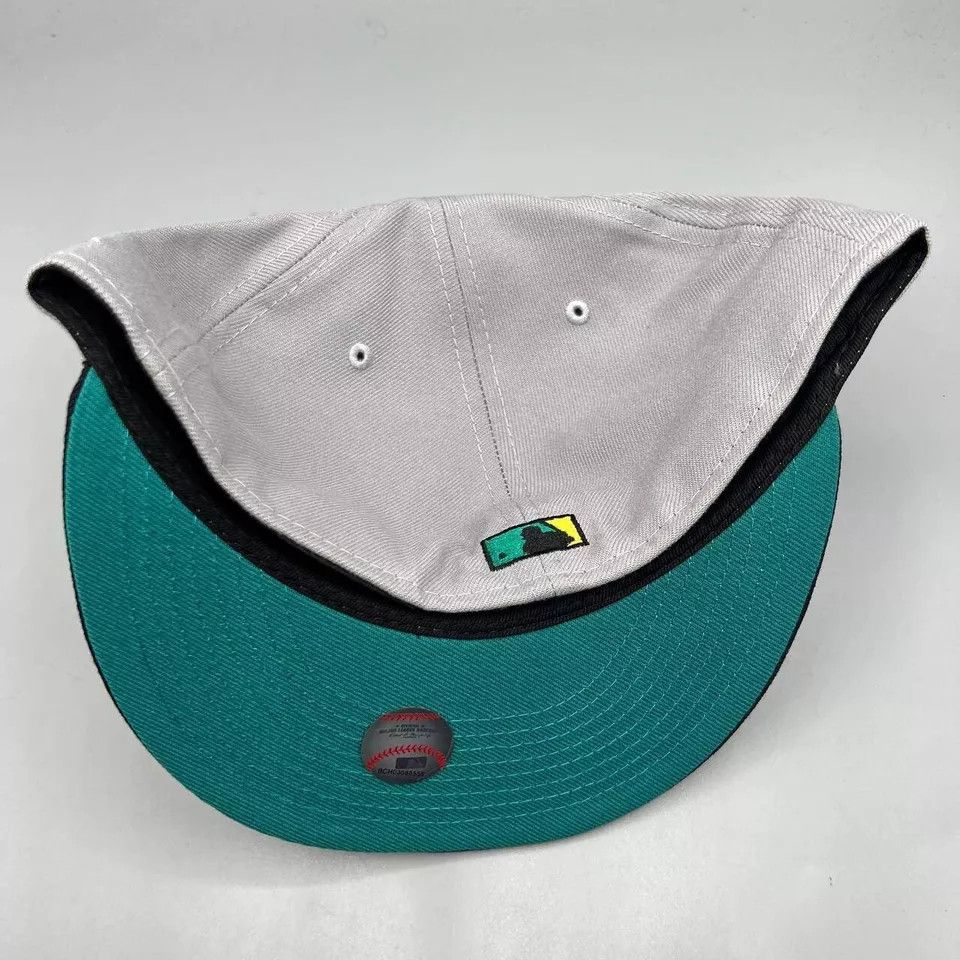 New Era Seattle Mariners Hat Men 7 5/8 59Fifty New Era MLB Fitted Size ONE SIZE - 4 Thumbnail