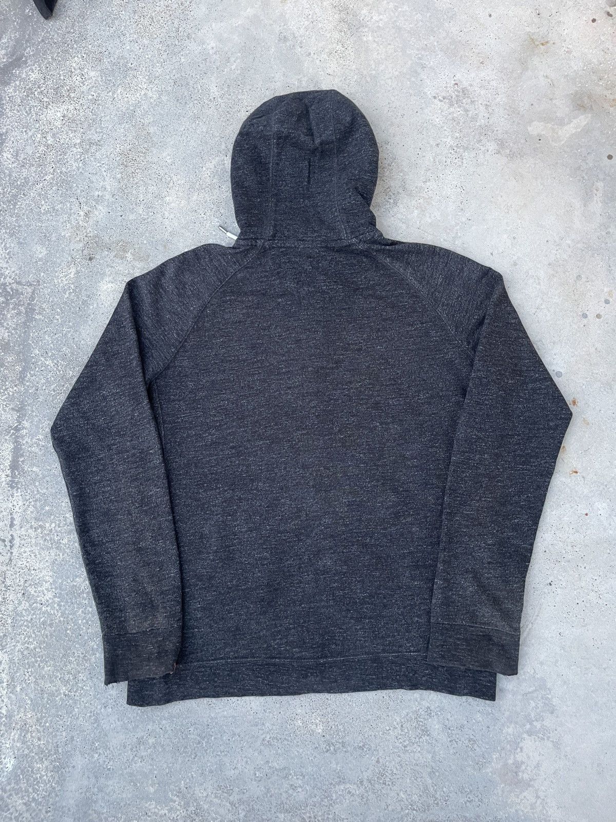 Nike Distressed Nike Zip Up Hoodie Size US L / EU 52-54 / 3 - 3 Thumbnail