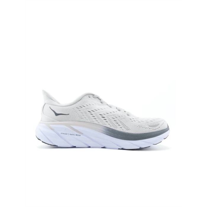 Hoka Men's Clifton 8 Running Shoes In Lunar Rock Nimbus Cloud Grailed