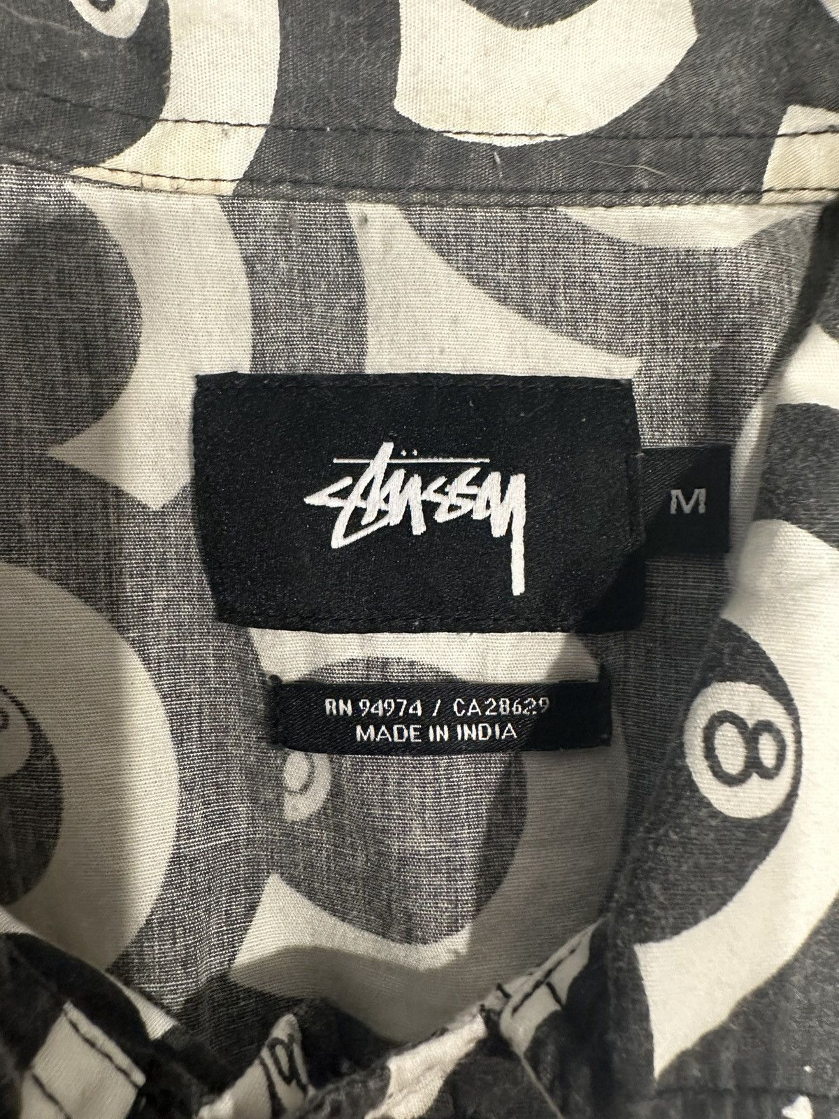 Stussy Vintage Stussy 8Ball Button Up Size US M / EU 48-50 / 2 - 3 Thumbnail