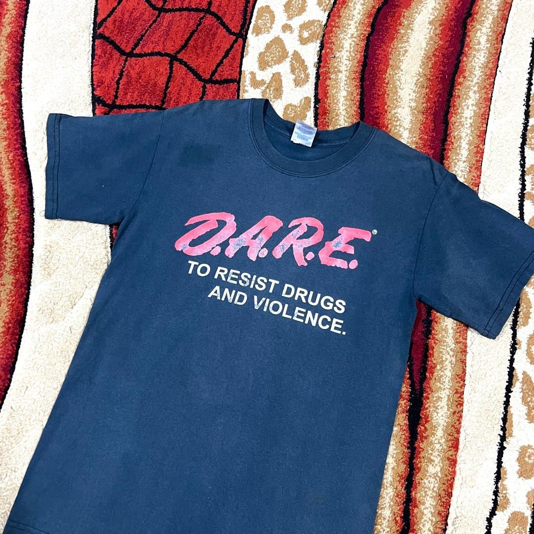 D.A.R.E Vintage Thrashed Faded D.A.R.E T Shirt Size US S / EU 44-46 / 1 - 2 Thumbnail