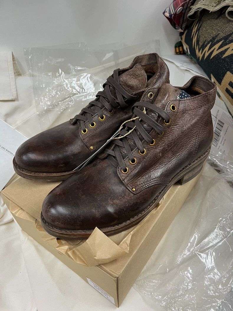 靴 visvim ICT BRIGADIER BOOTS MID M8 Visvim Visvim Brigadier Boots-Folk M8.5 | Grailed