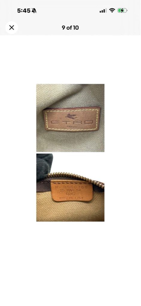 Etro Etro Milano paisley barrel bag Size ONE SIZE - 9 Thumbnail