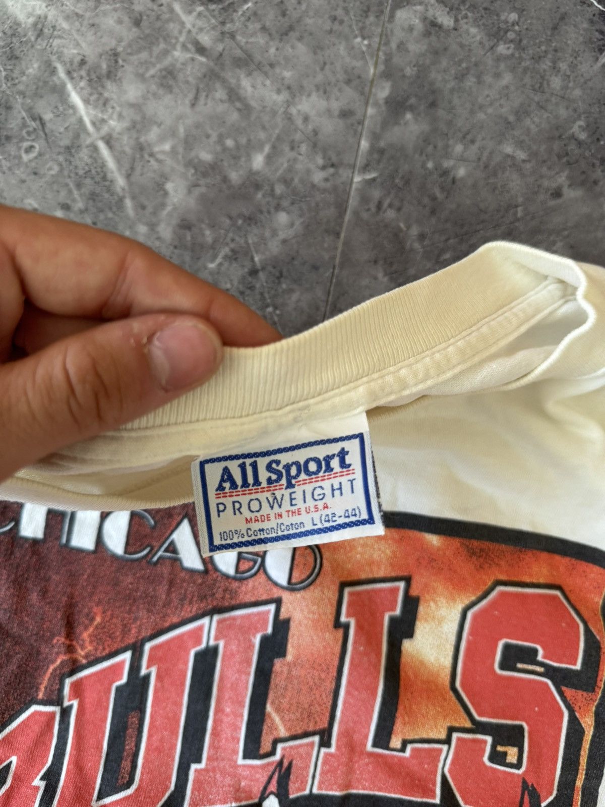NBA Chicago Bulls NBA Merch Vintage 1991 World Champions Starter Size US L / EU 52-54 / 3 - 3 Thumbnail