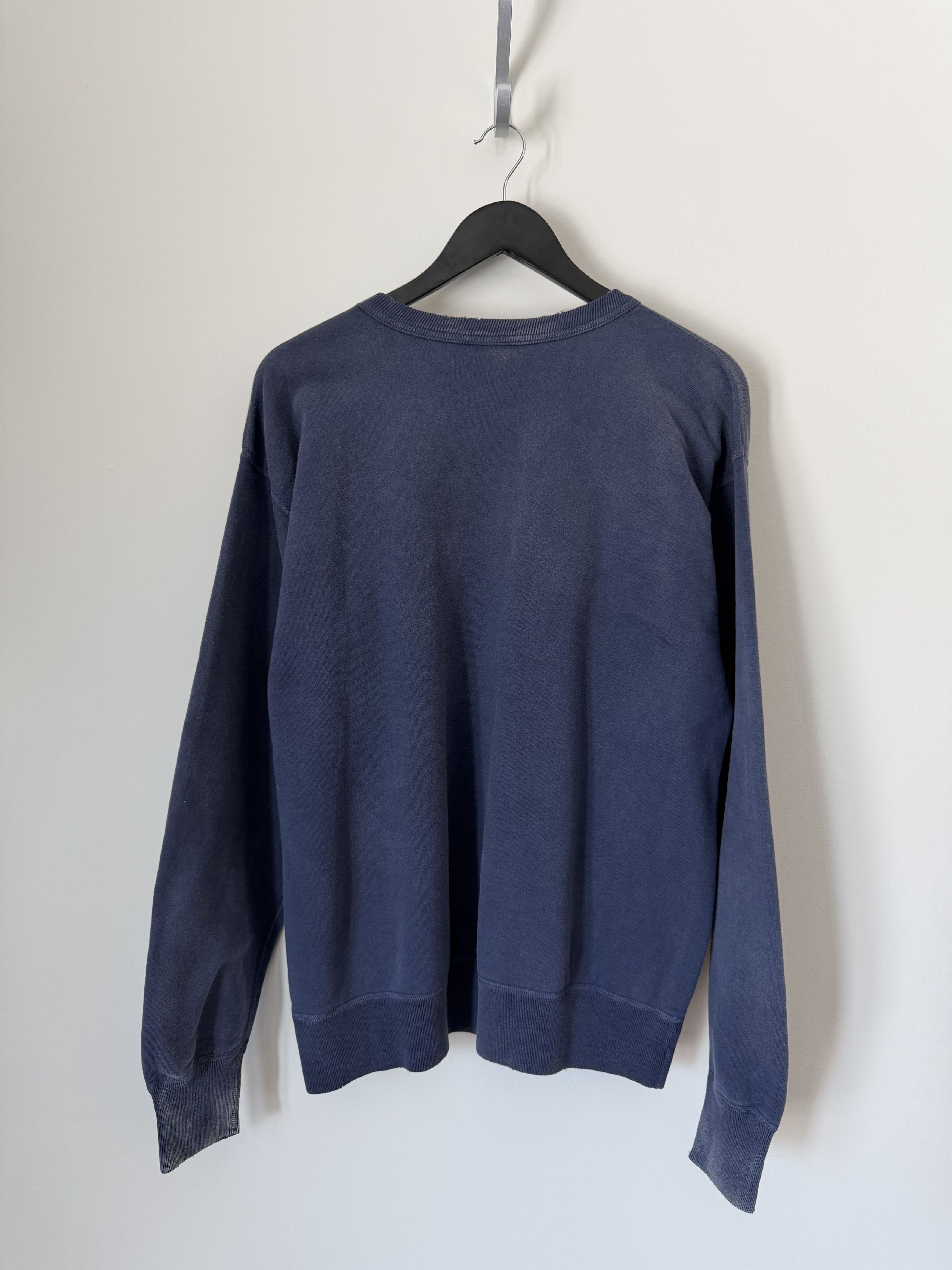 Saint Michael Saint Michael Fatal Life Crewneck Sweatshirt in Navy Size US L / EU 52-54 / 3 - 5 Thumbnail