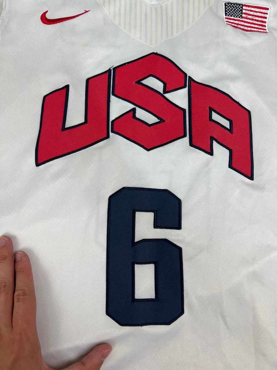 Nike Nike United State Olympic Team James #6 Basketball Jersey Size US M / EU 48-50 / 2 - 7 Thumbnail
