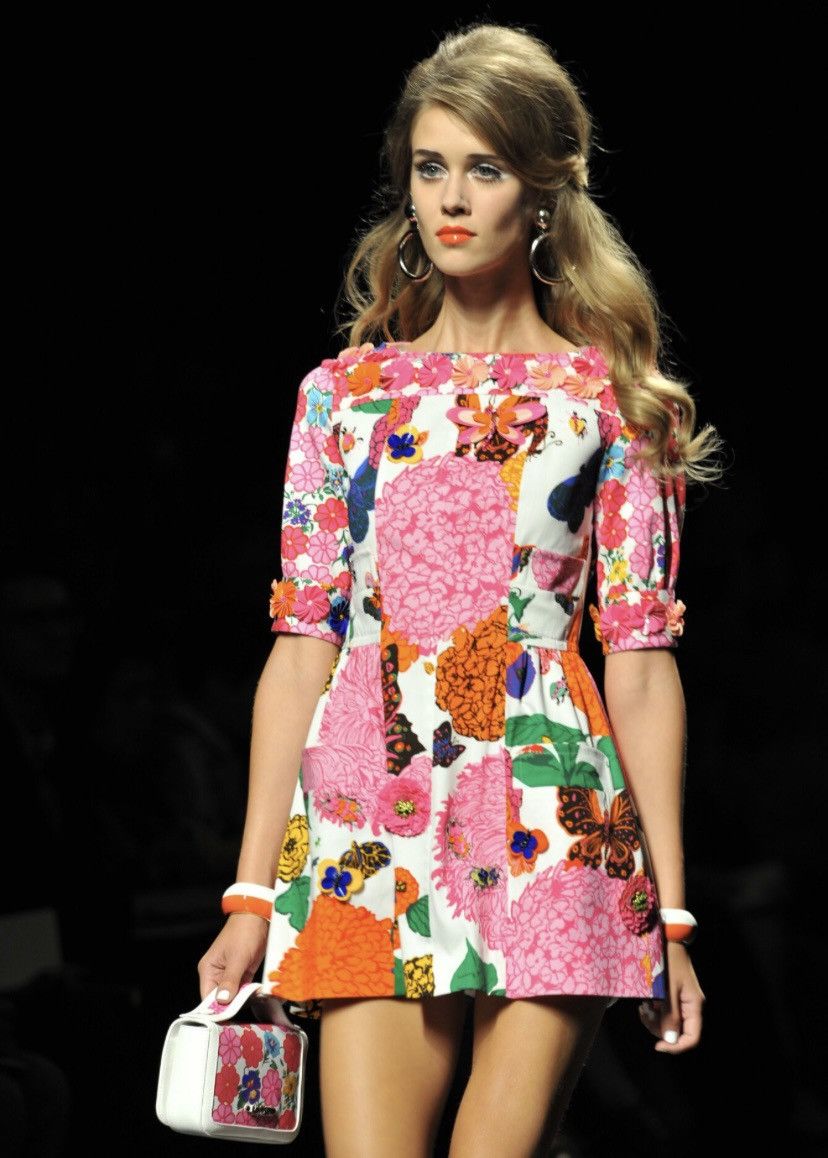 Love Moschino × Moschino MOSCHINO SPRING SUMMER 2013 WOMEN’S – MILANO FASHION WEEK Size M / US 6-8 / IT 42-44 - 2 Thumbnail